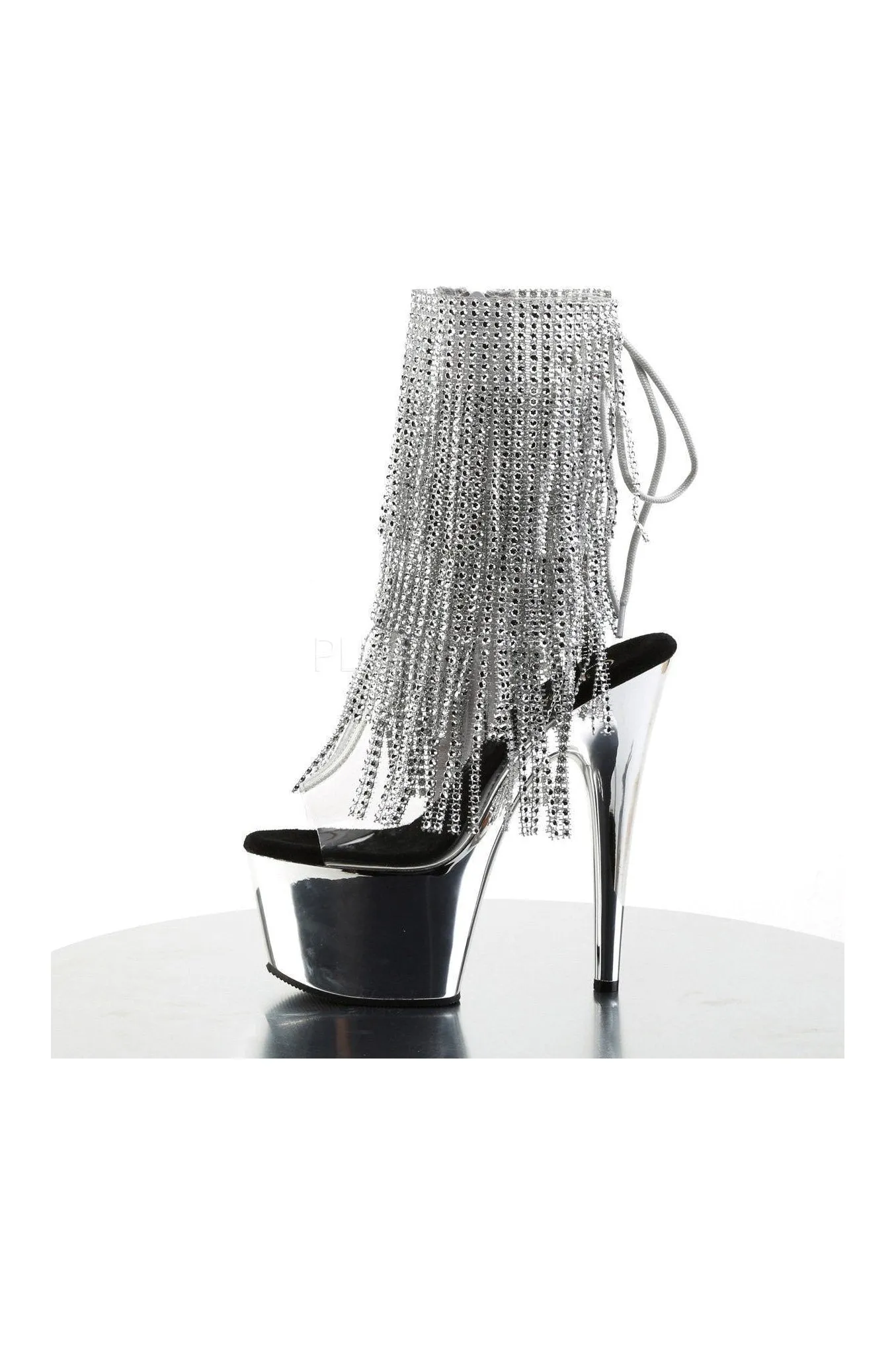 ADORE-1017RSF Platform Boot  | Clear Vinyl