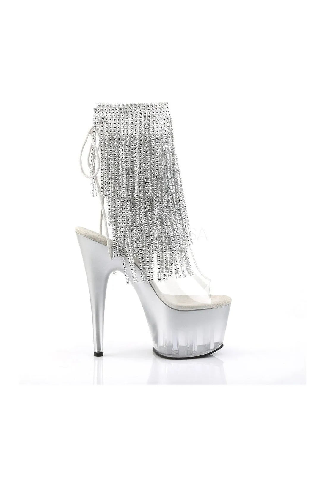 ADORE-1017RSFT Platform Boot  | Clear Vinyl