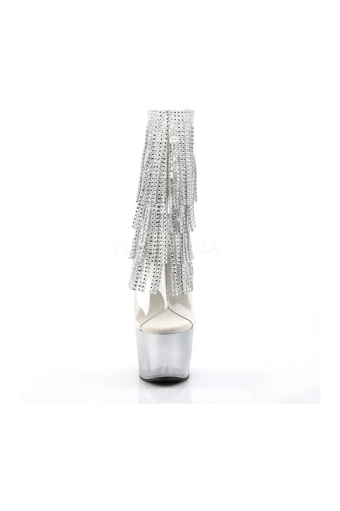 ADORE-1017RSFT Platform Boot  | Clear Vinyl