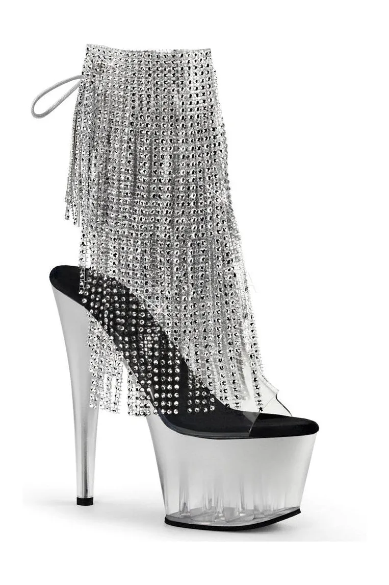 ADORE-1017RSFT Platform Boot  | Clear Vinyl