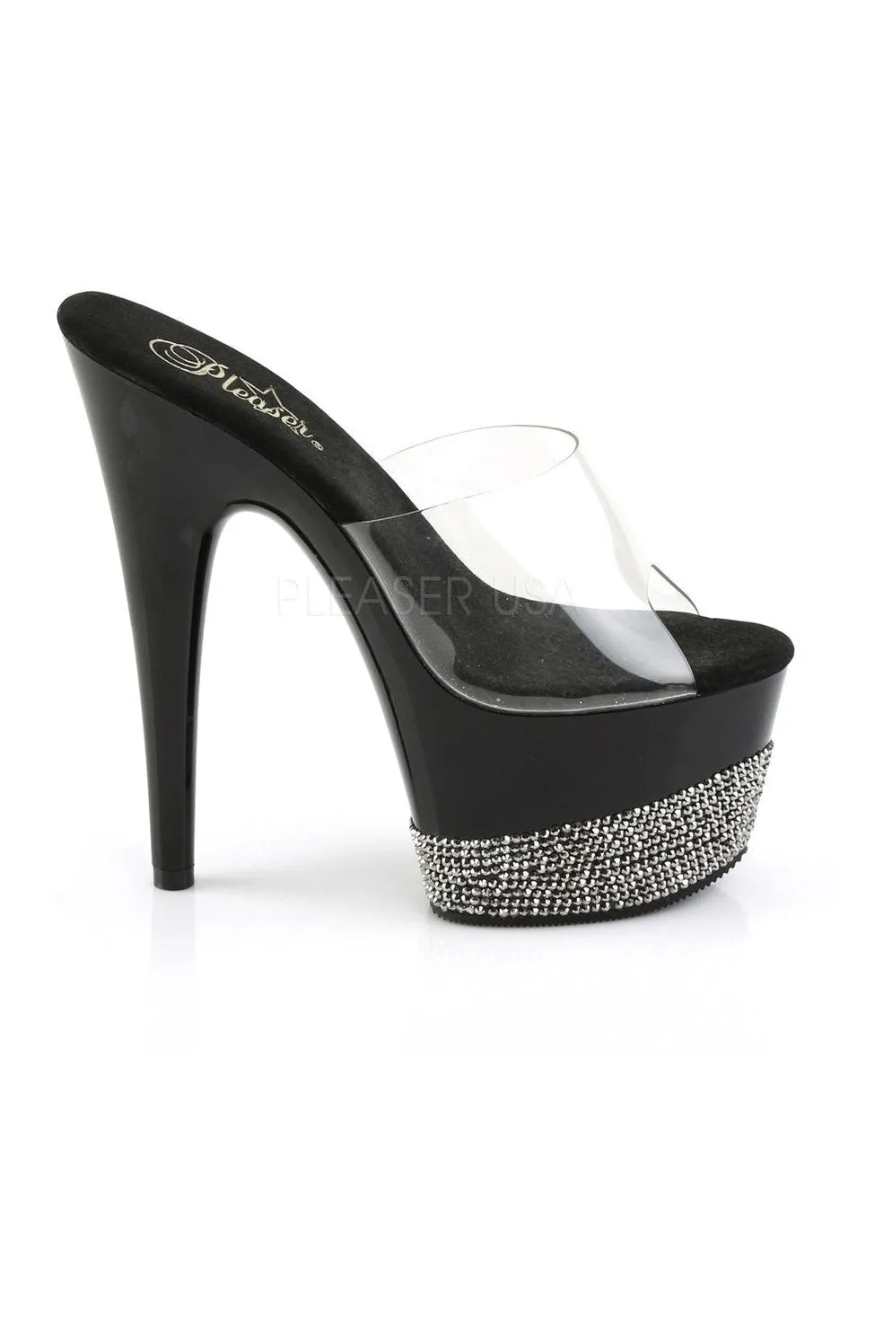 ADORE-701-3 Platform Slide  | Black Vinyl
