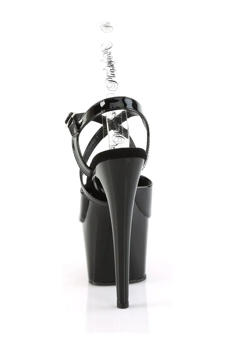 ADORE-724 Black Patent Sandal