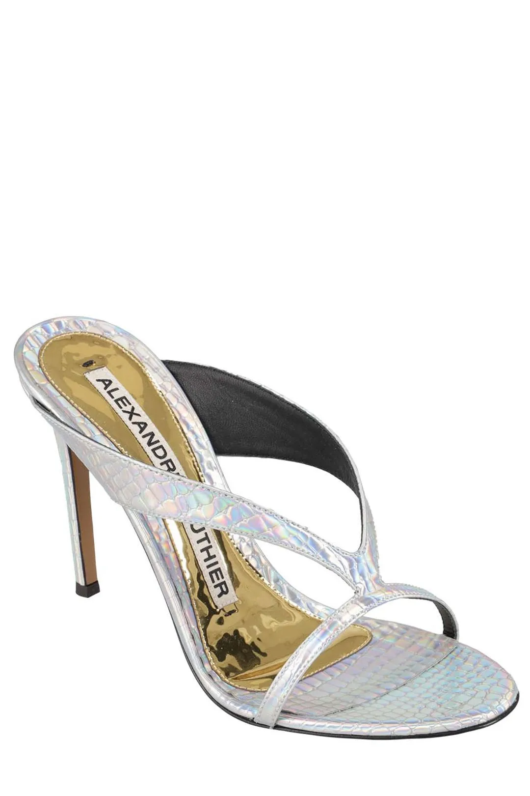 Alexandre Vauthier Embossed Heeled Sandals