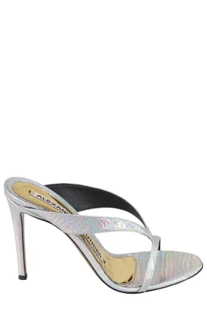 Alexandre Vauthier Embossed Heeled Sandals