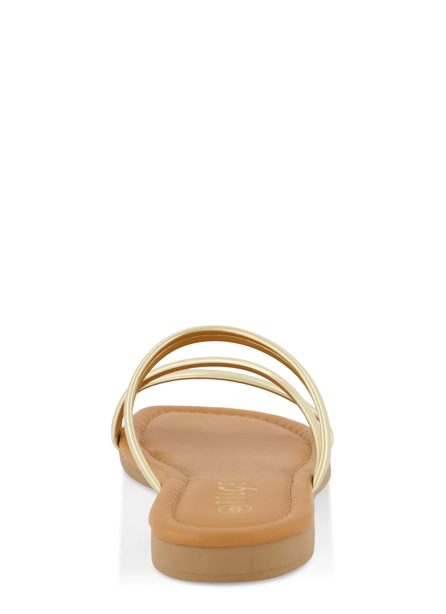 Asymmetrical Band Flat Sandals