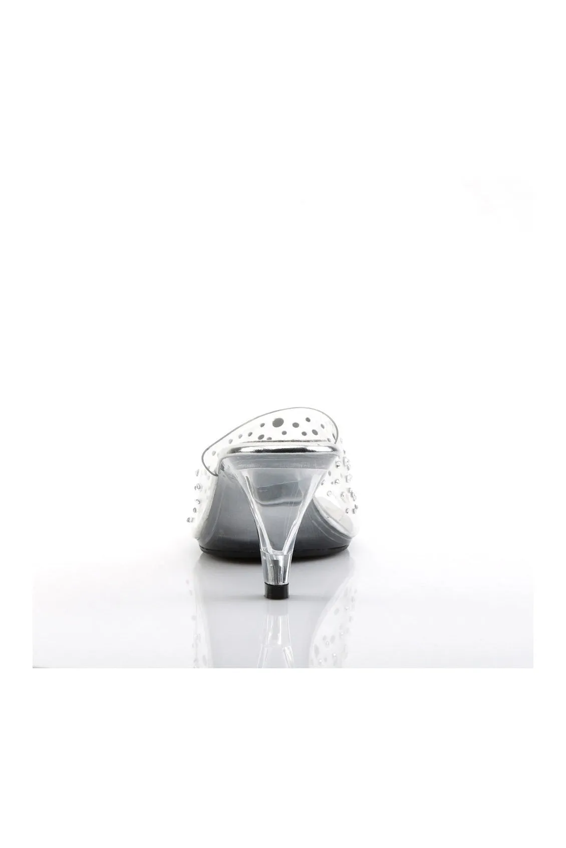 BELLE-301RS Bootie | Clear Vinyl