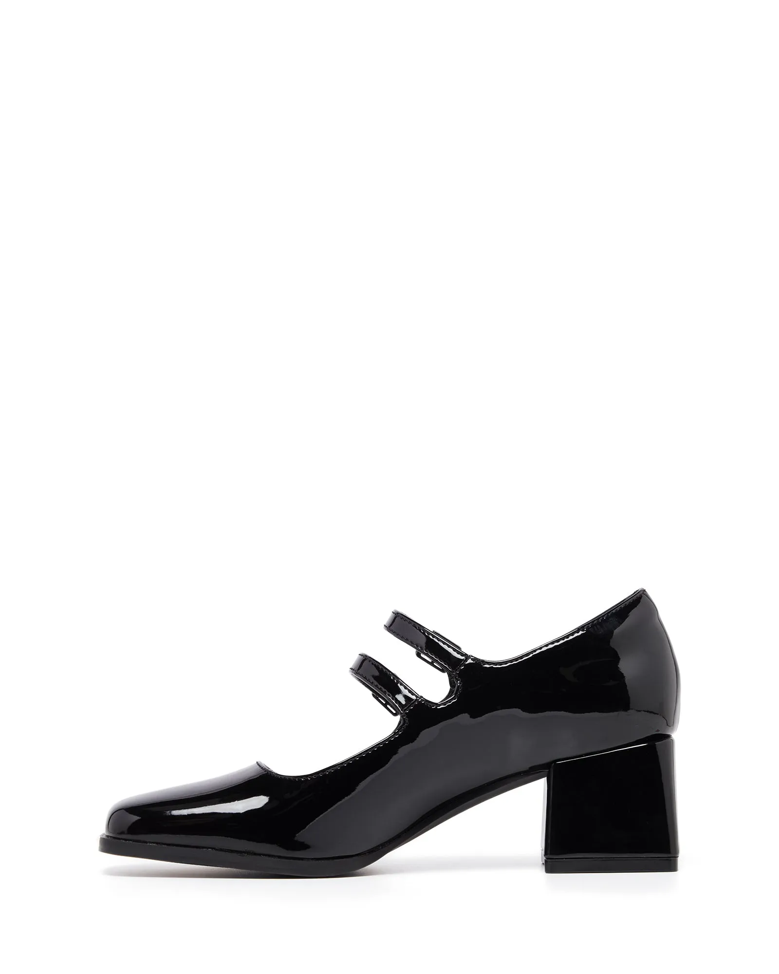 Charmed Heel Black Patent