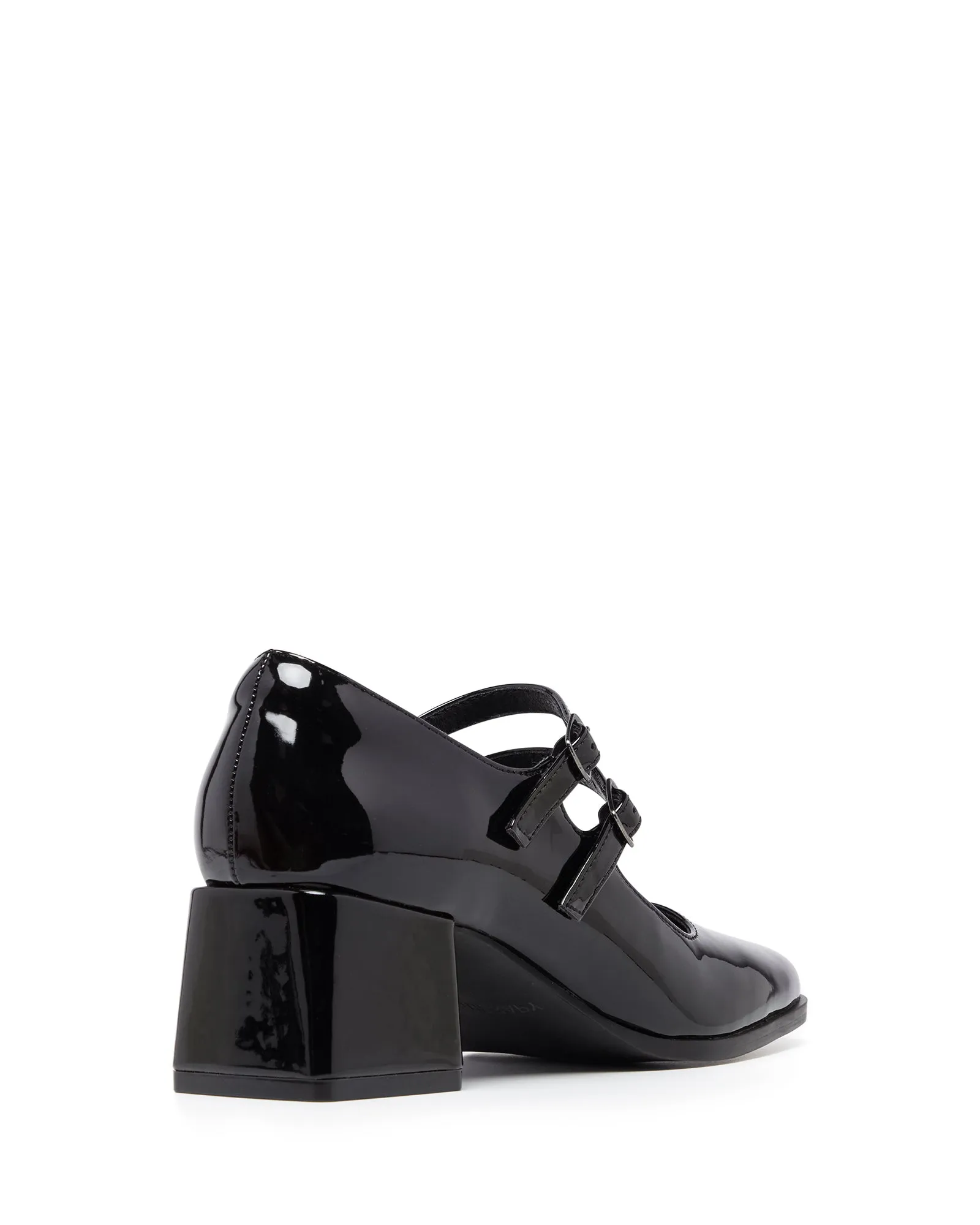 Charmed Heel Black Patent