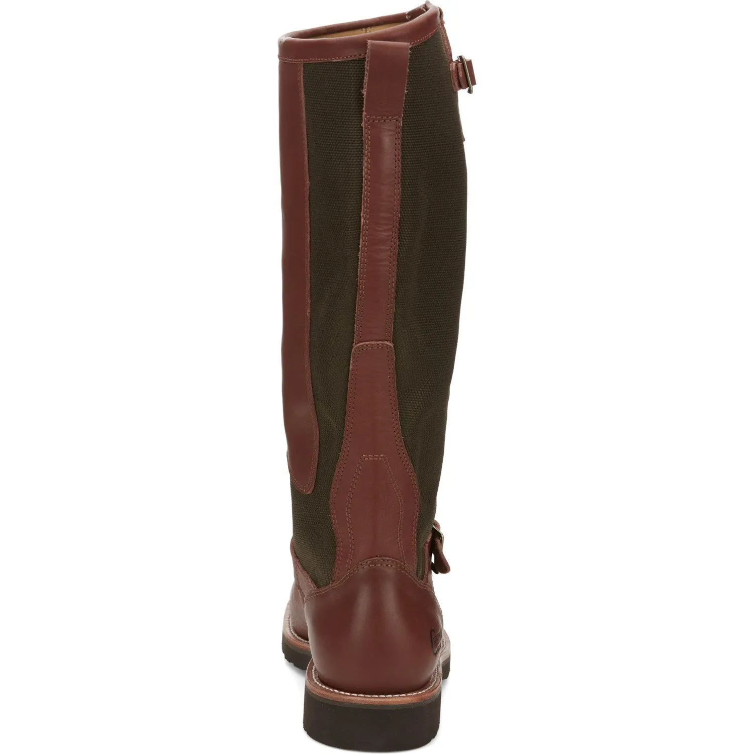Chippewa Mens Descaro 17in Snake Oro Russett Leather Hunting Boots 10.5 D