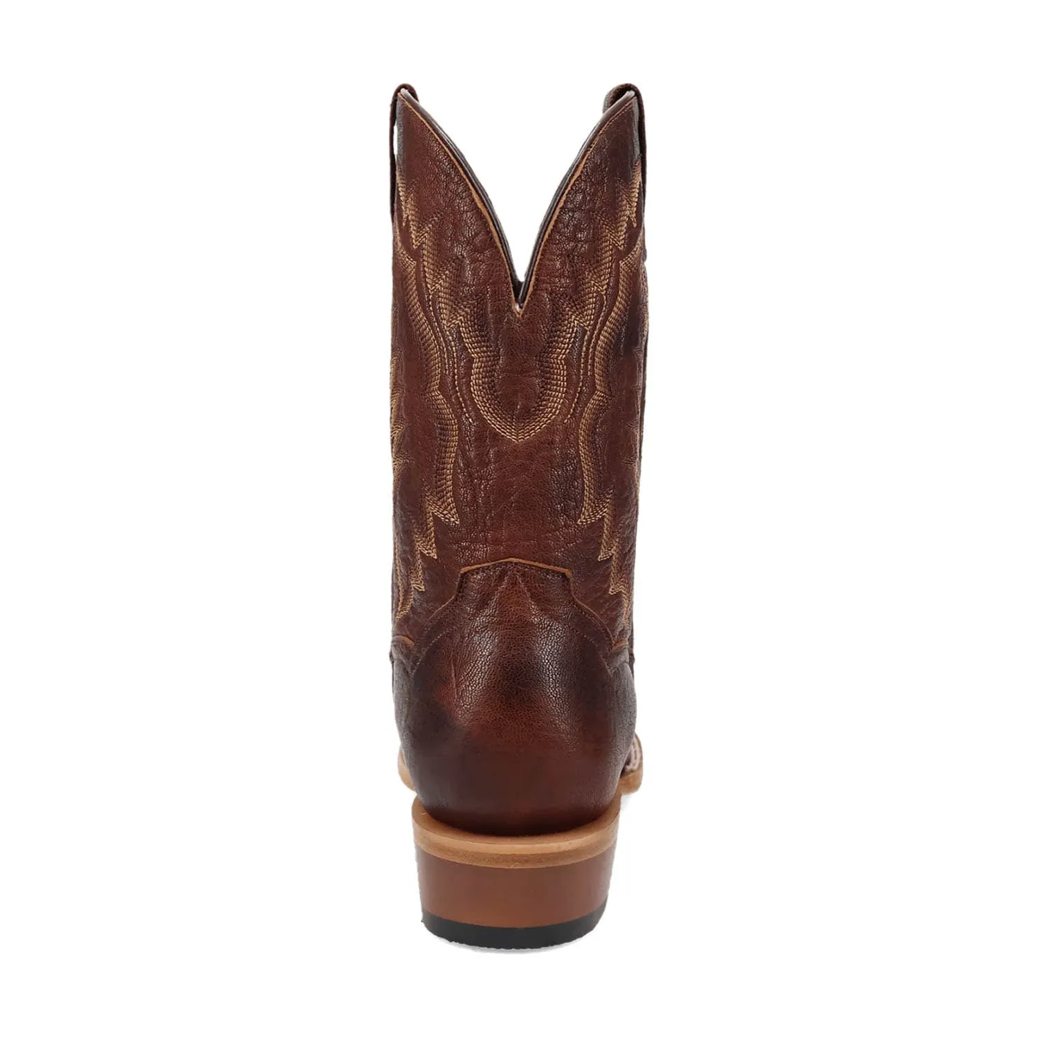Dan Post Mens Boerne Cognac Leather Cowboy Boots 9 D