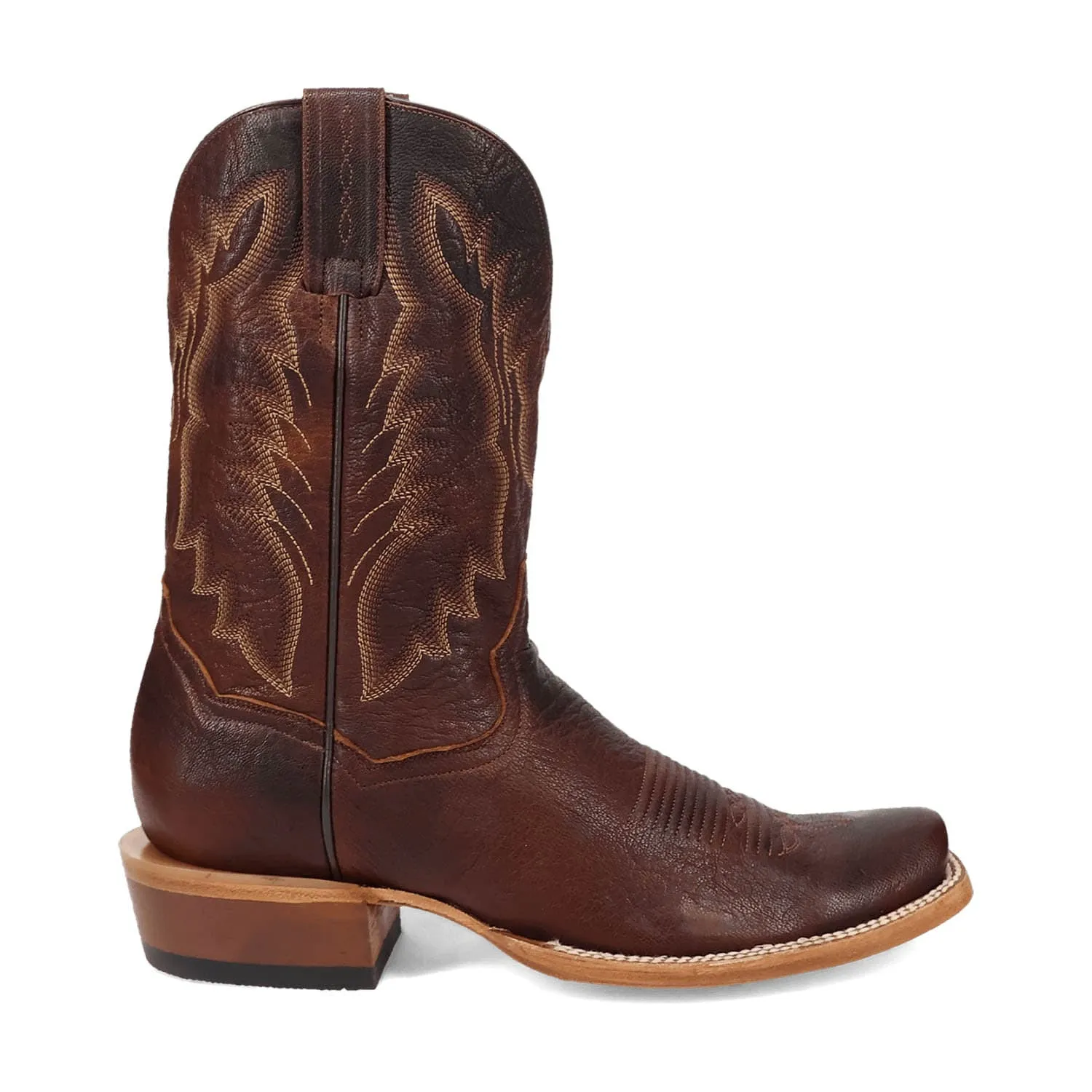 Dan Post Mens Boerne Cognac Leather Cowboy Boots 9 D