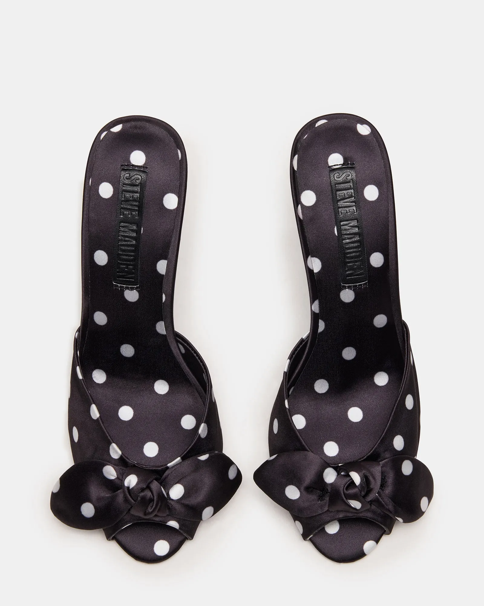 DAPPER BLACK/WHITE POLKA DOT