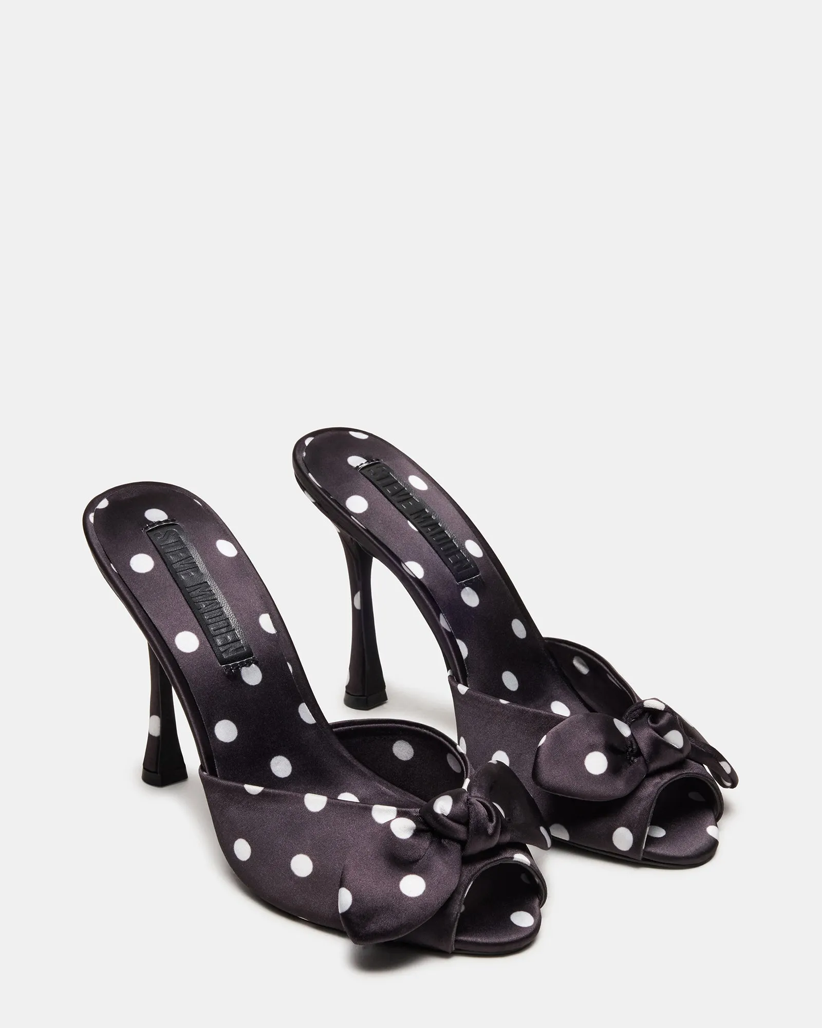 DAPPER BLACK/WHITE POLKA DOT