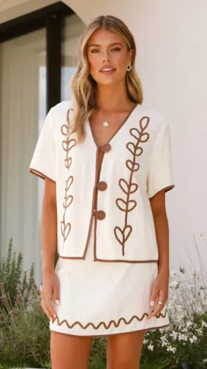 Easton Top - Cream