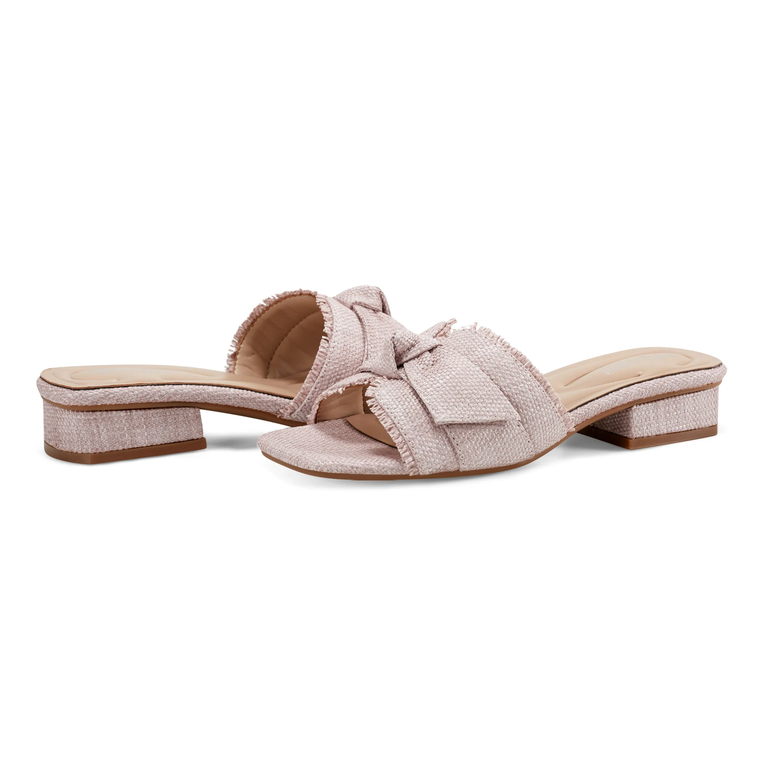 Girly Bow Slide Sandals