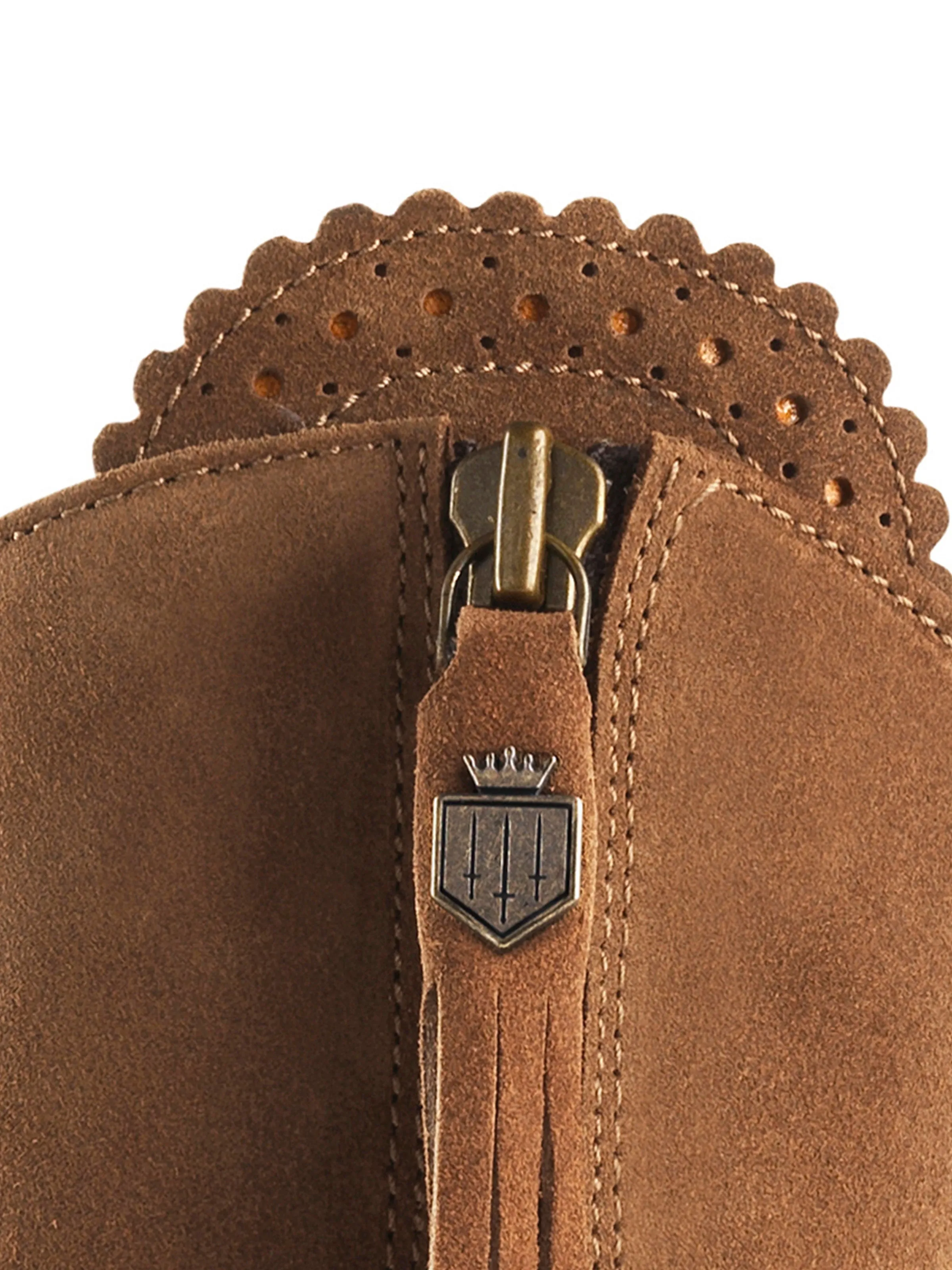 Heeled Regina Petite (Regular Fit) - Tan Suede