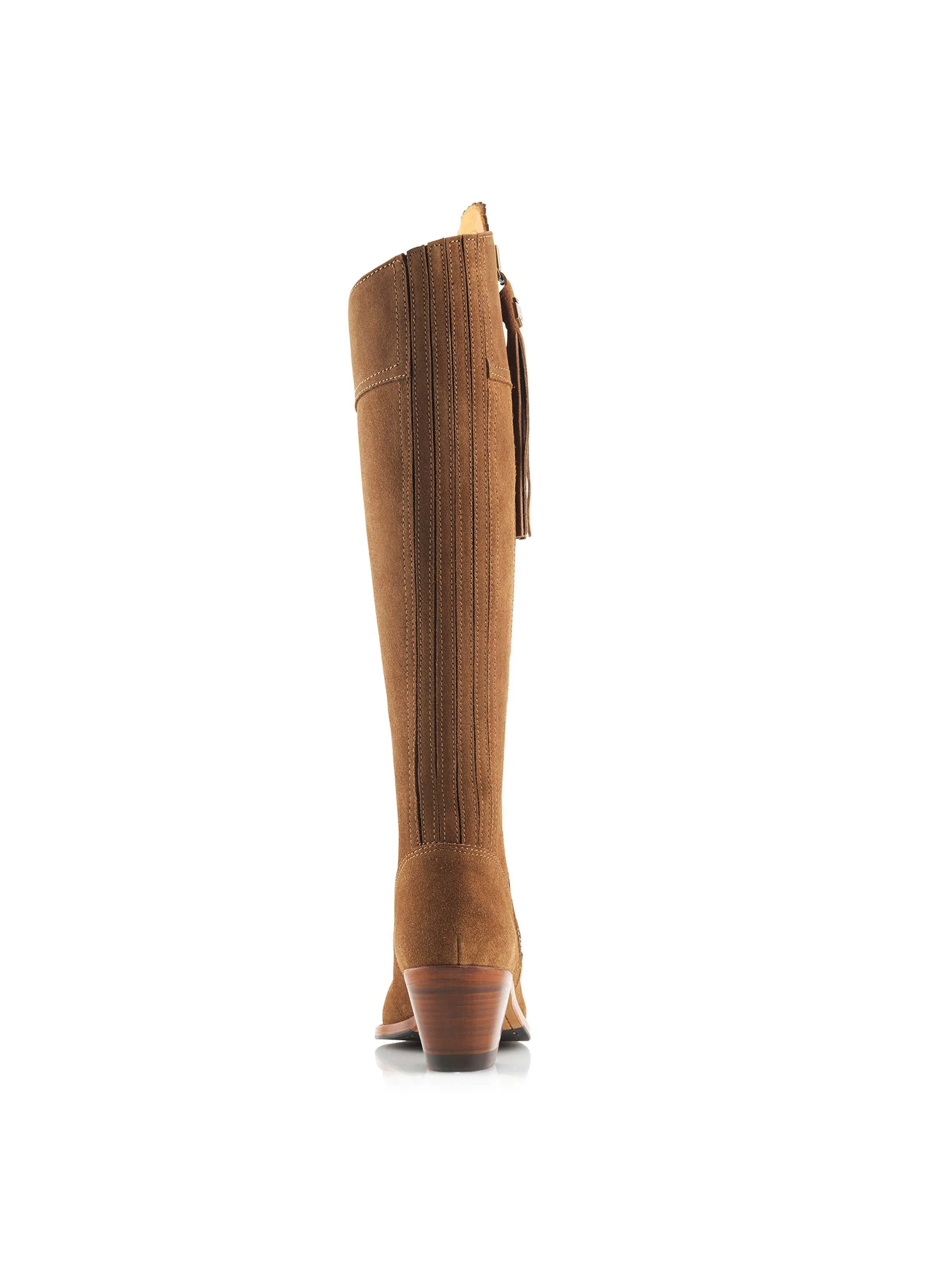 Heeled Regina Petite (Regular Fit) - Tan Suede