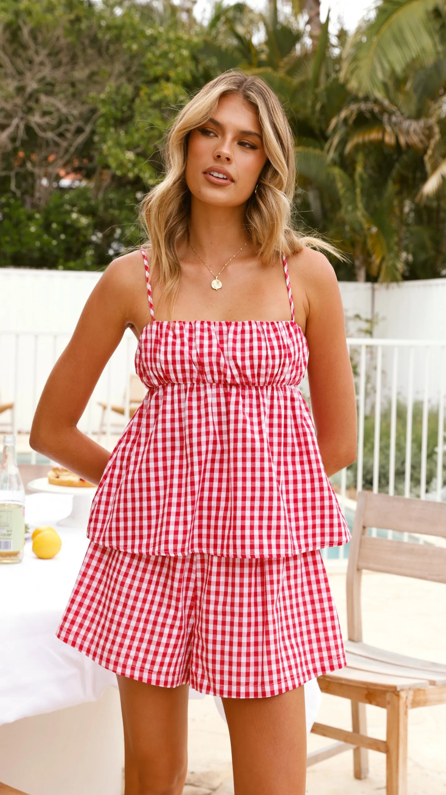 Jamaica Shorts - Picnic Red