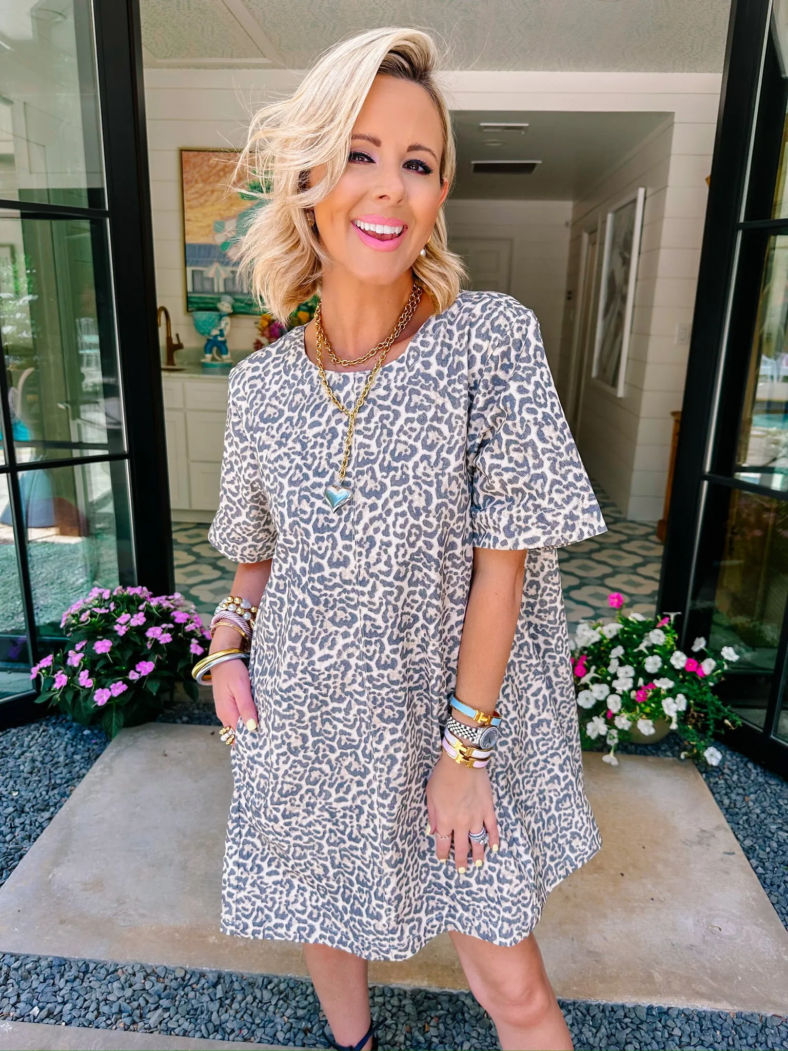 LE LEOPARD DRESS