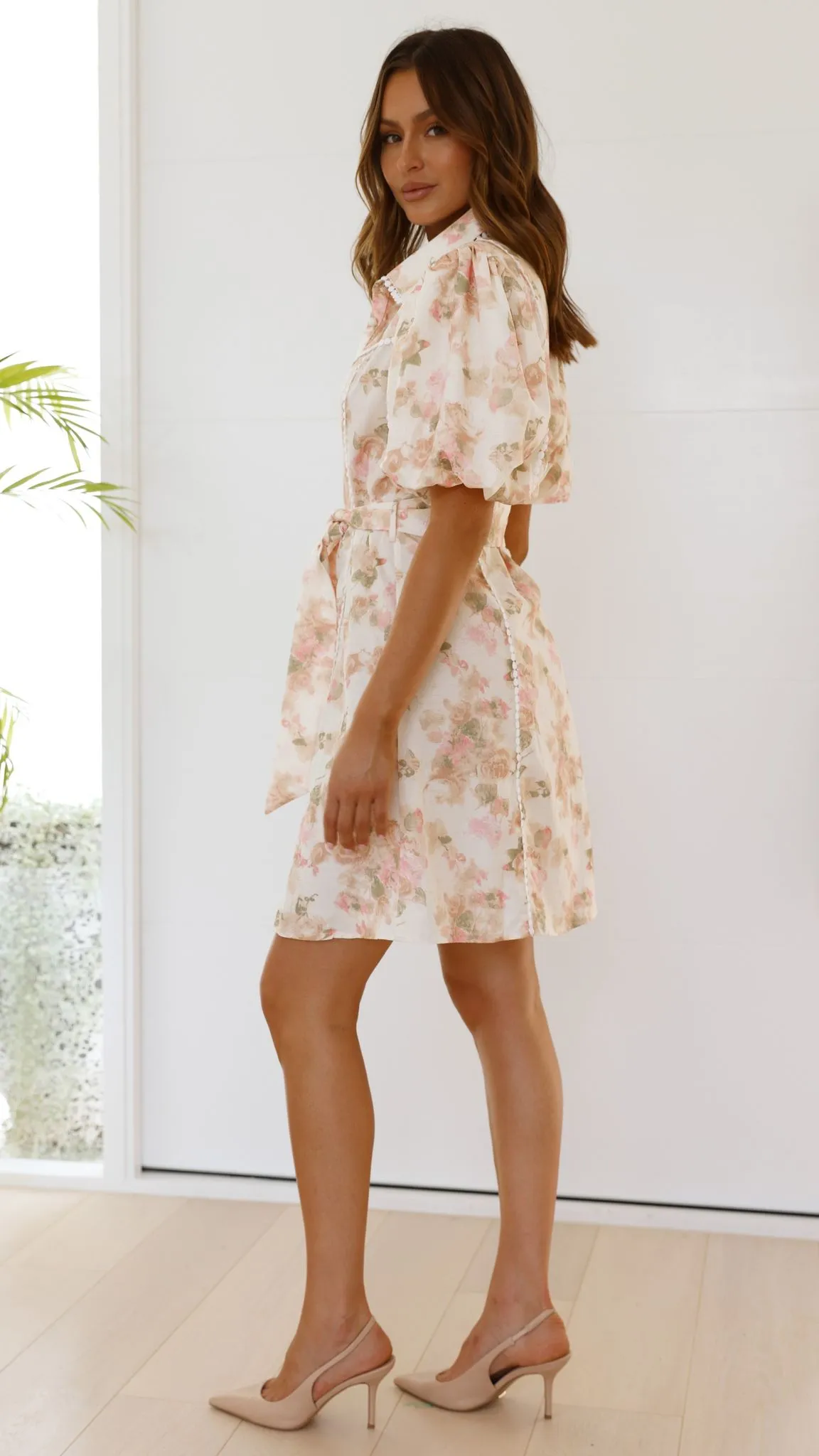 Mason Mini Dress - Blossom Print