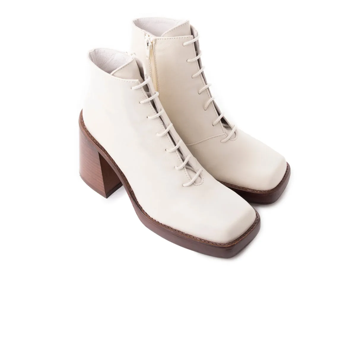 Namur Off White Leather