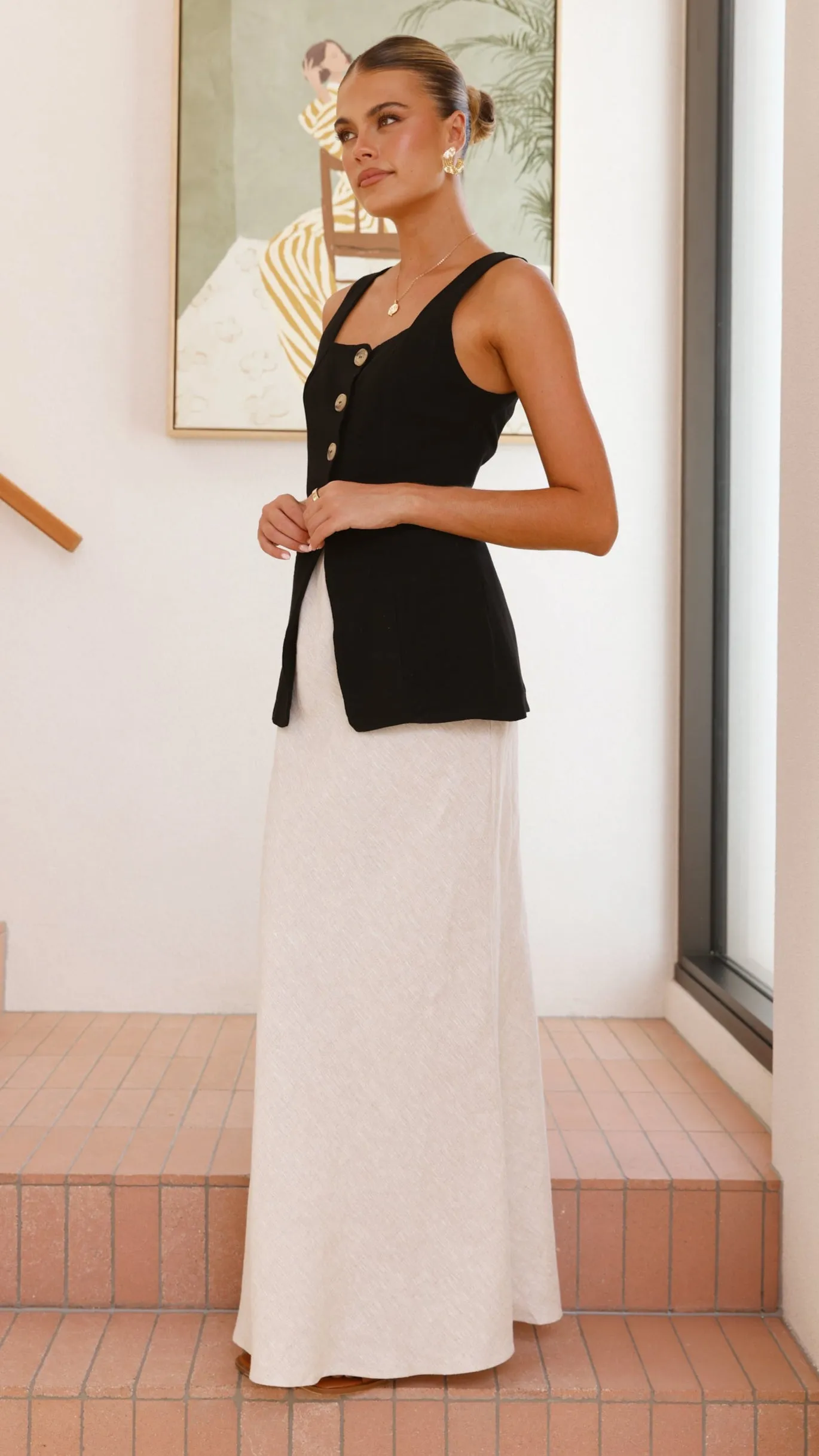 Obelia Top - Black