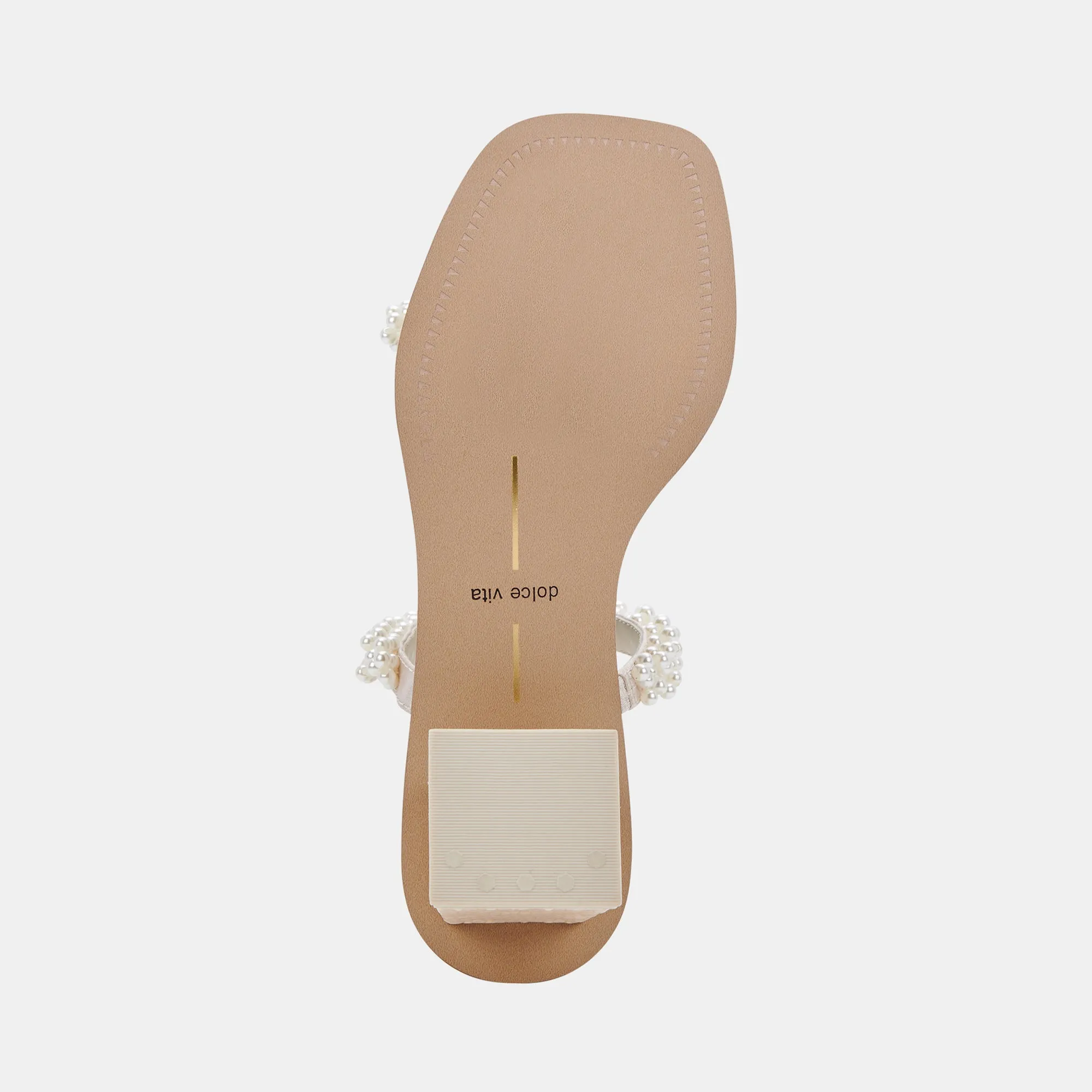 RIVER PEARL HEELS VANILLA PEARLS - re:vita