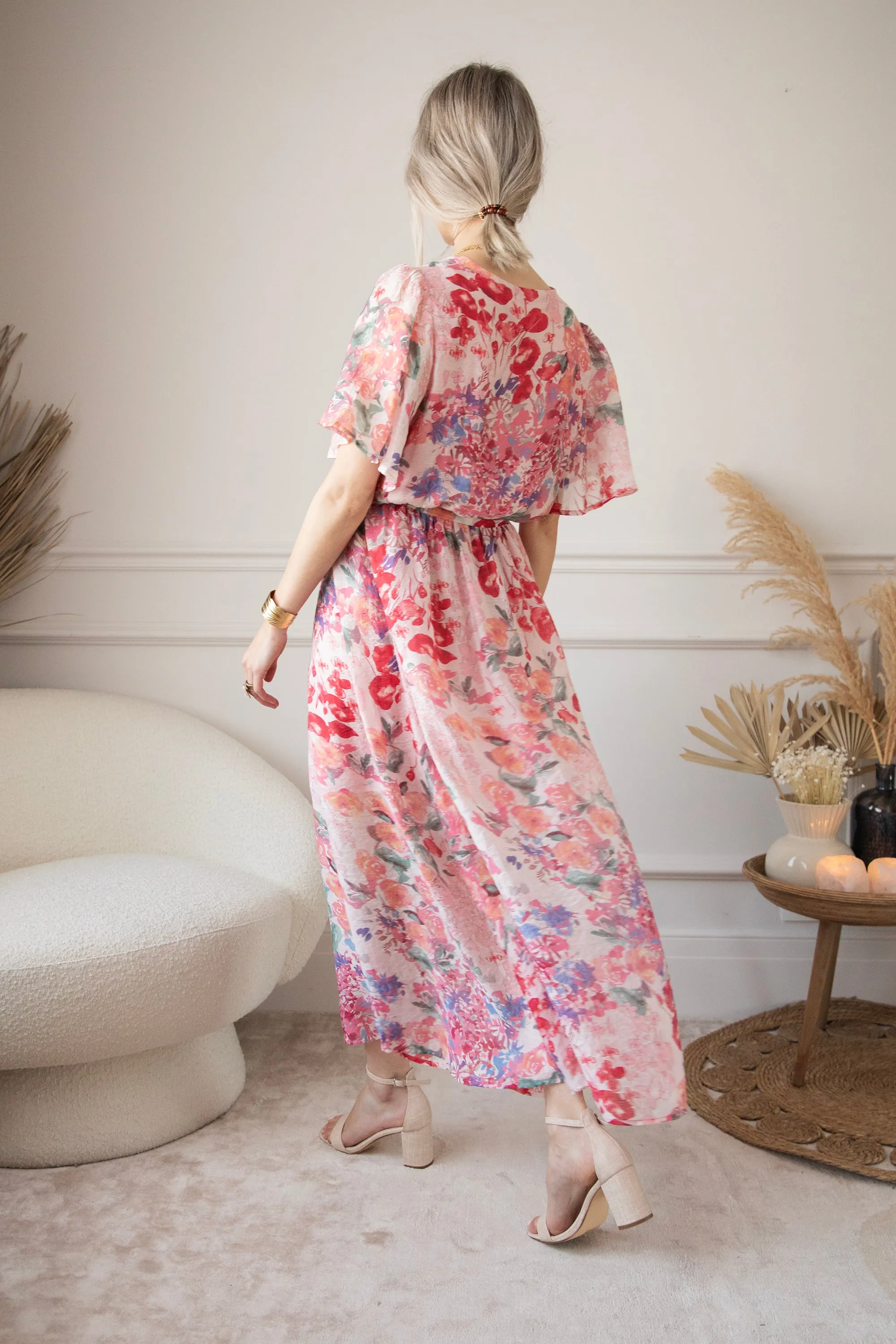 Rosery Pink - Maxi Jurk