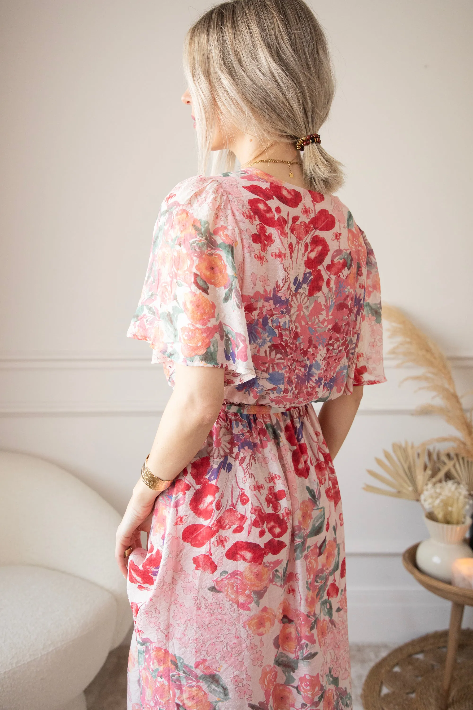 Rosery Pink - Maxi Jurk