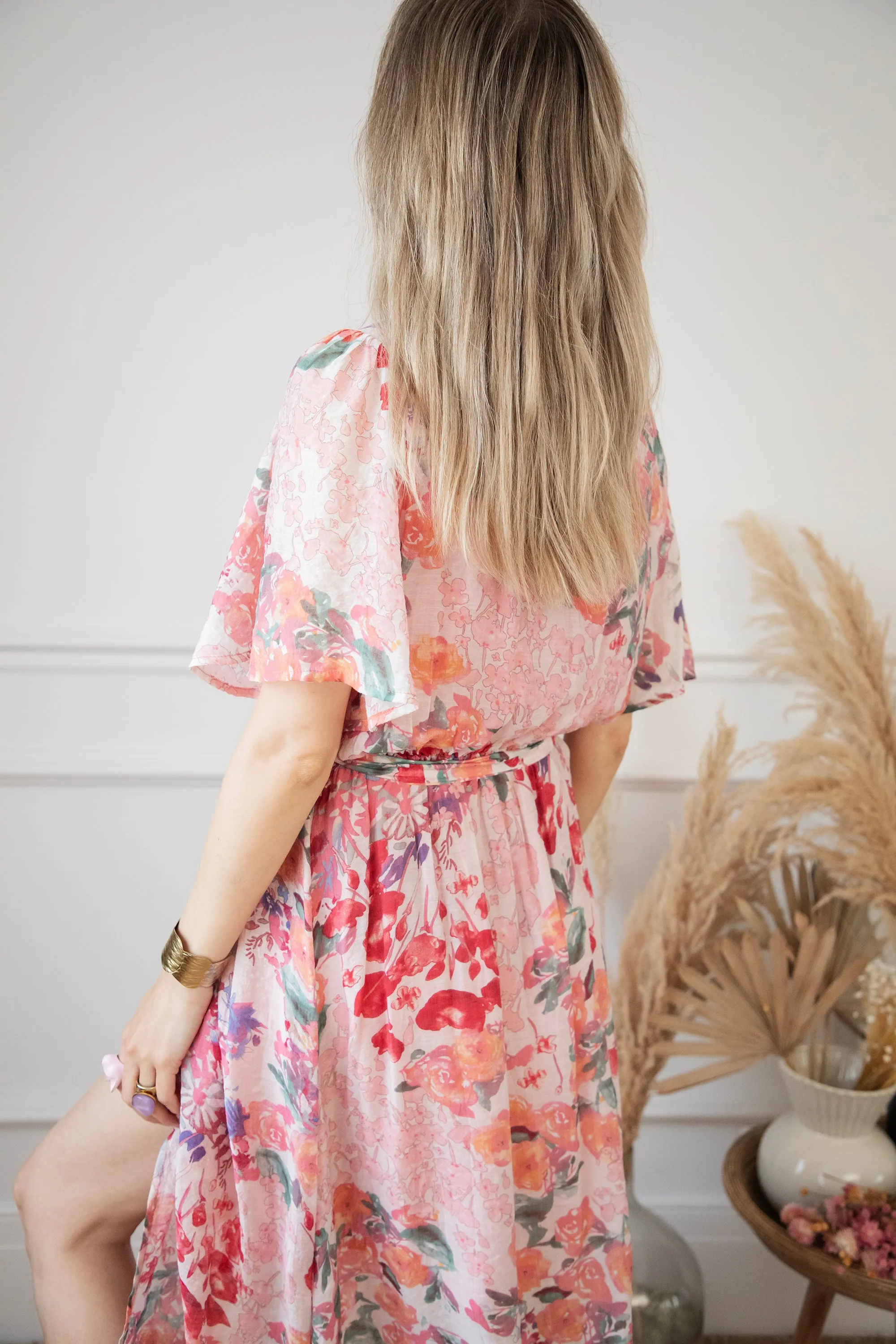 Rosery Pink - Maxi Jurk