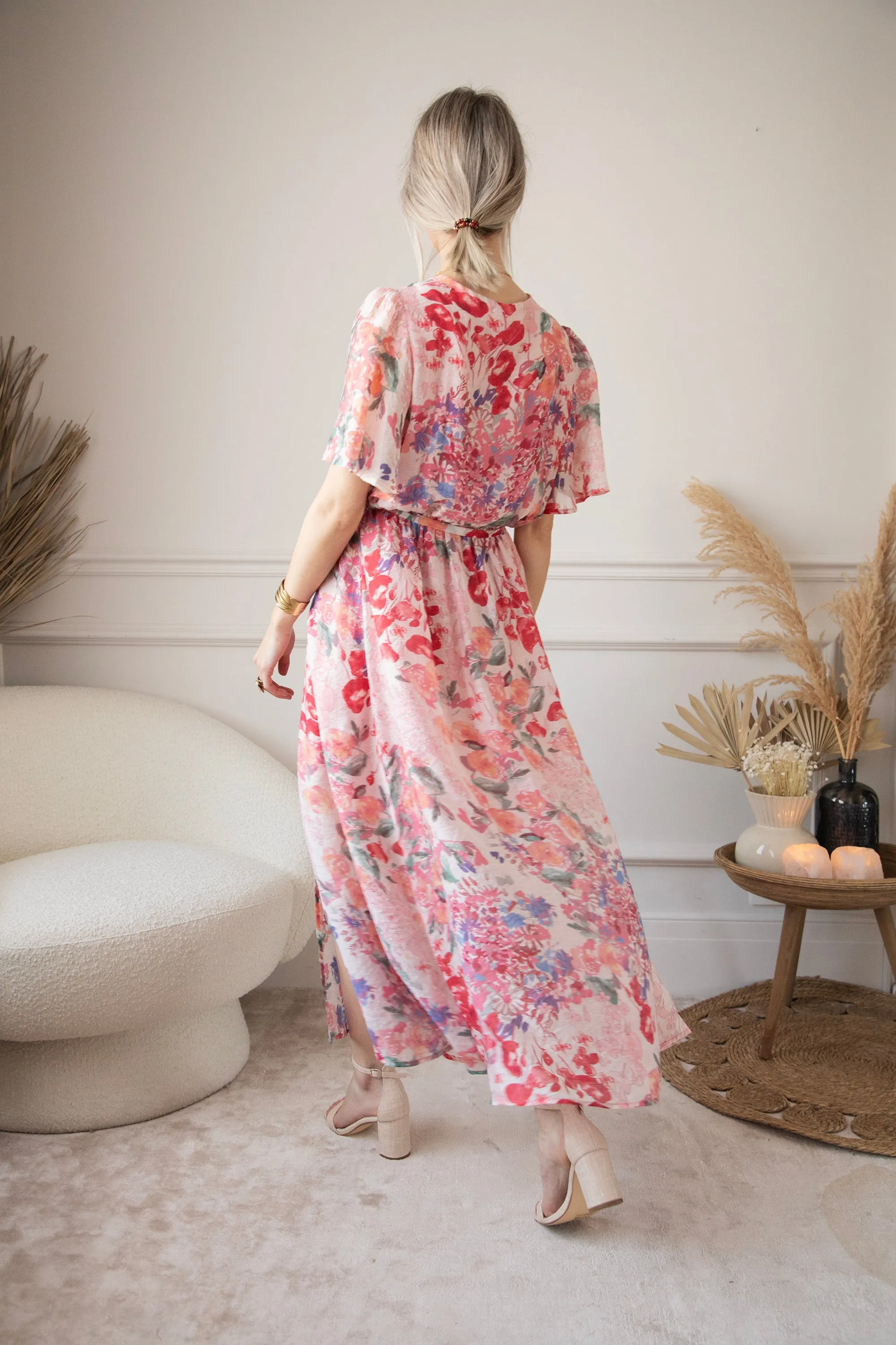 Rosery Pink - Maxi Jurk