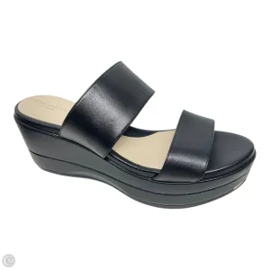 Sandals Heels Platform By Cole-haan In Black, Size: 8