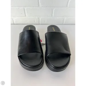 Sandals Heels Platform By Old Navy In Black, Size: 9
