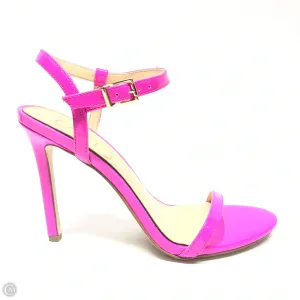 Sandals Heels Stiletto By Jessica Simpson In Pink, Size: 7.5