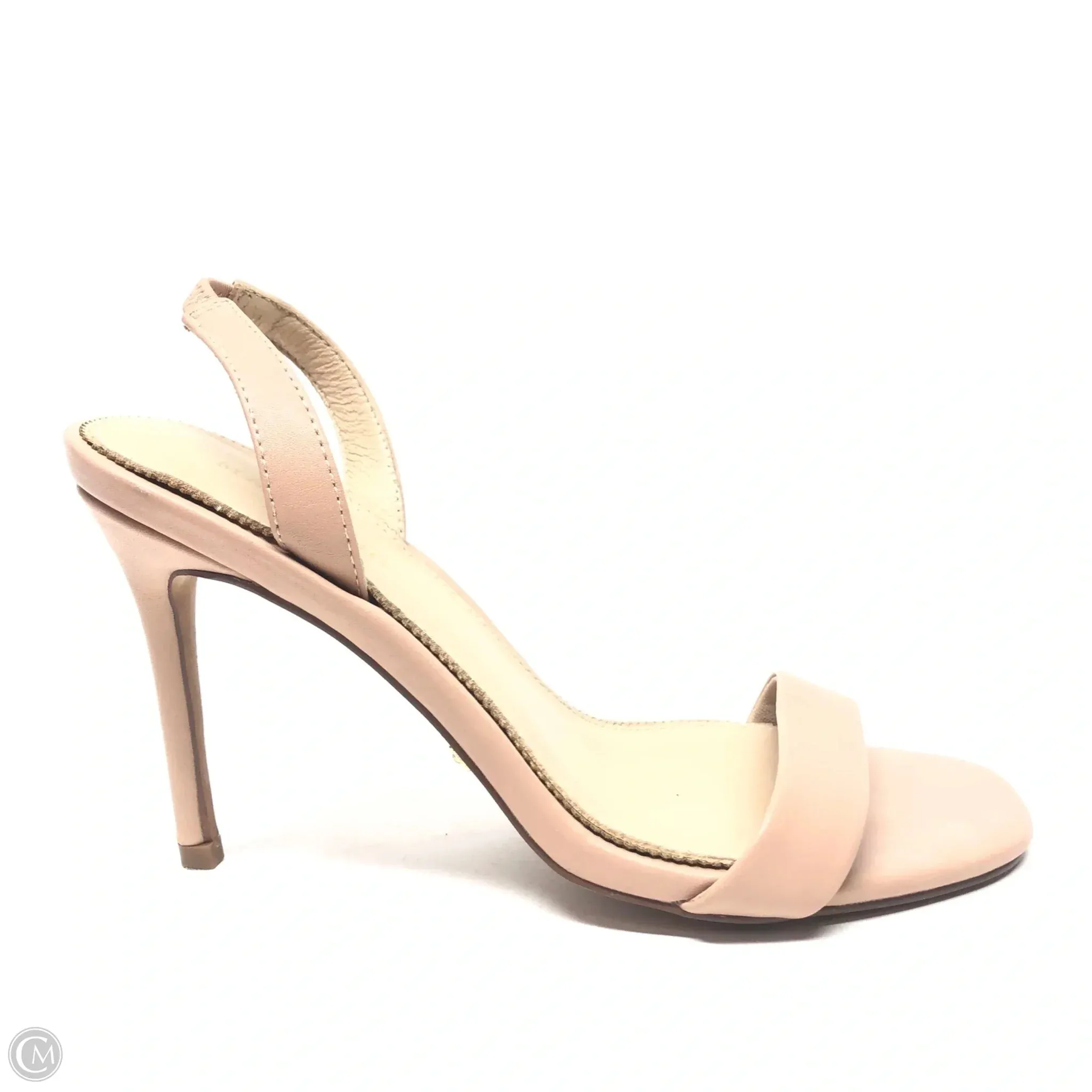 Sandals Heels Stiletto By Marciano In Beige, Size: 6