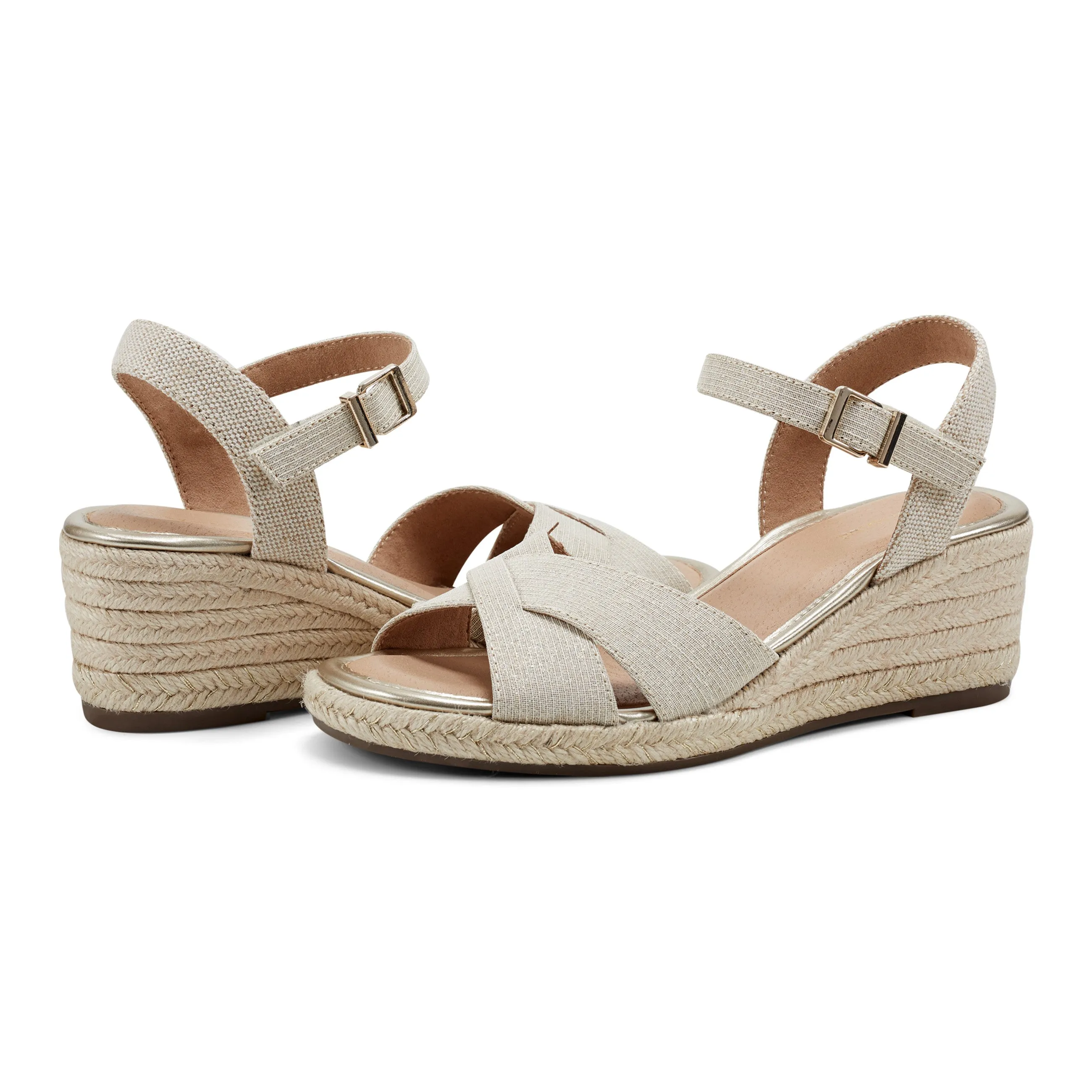 Shandra Wedge Sandals