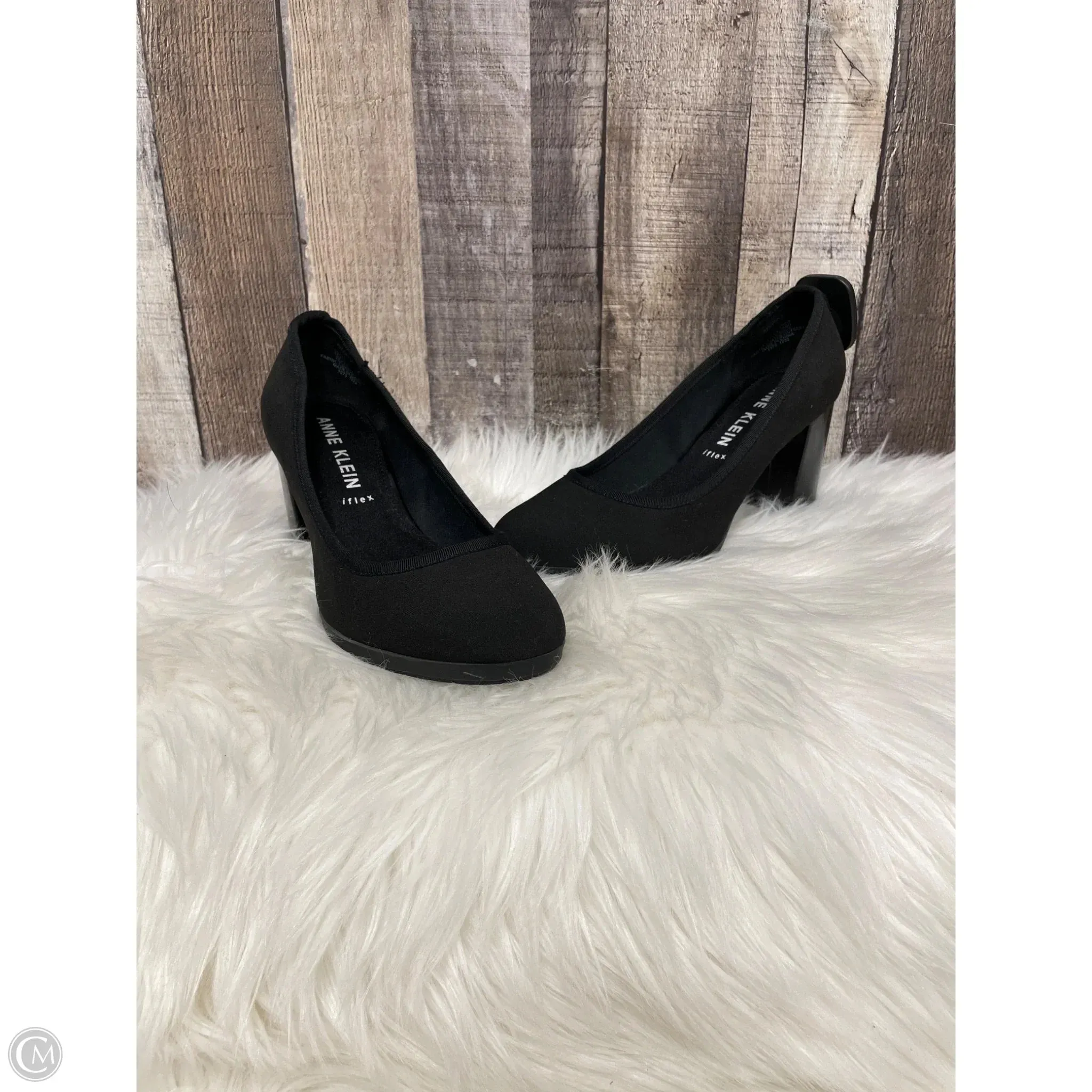 Shoes Heels Block By Anne Klein In Black, Size: 8