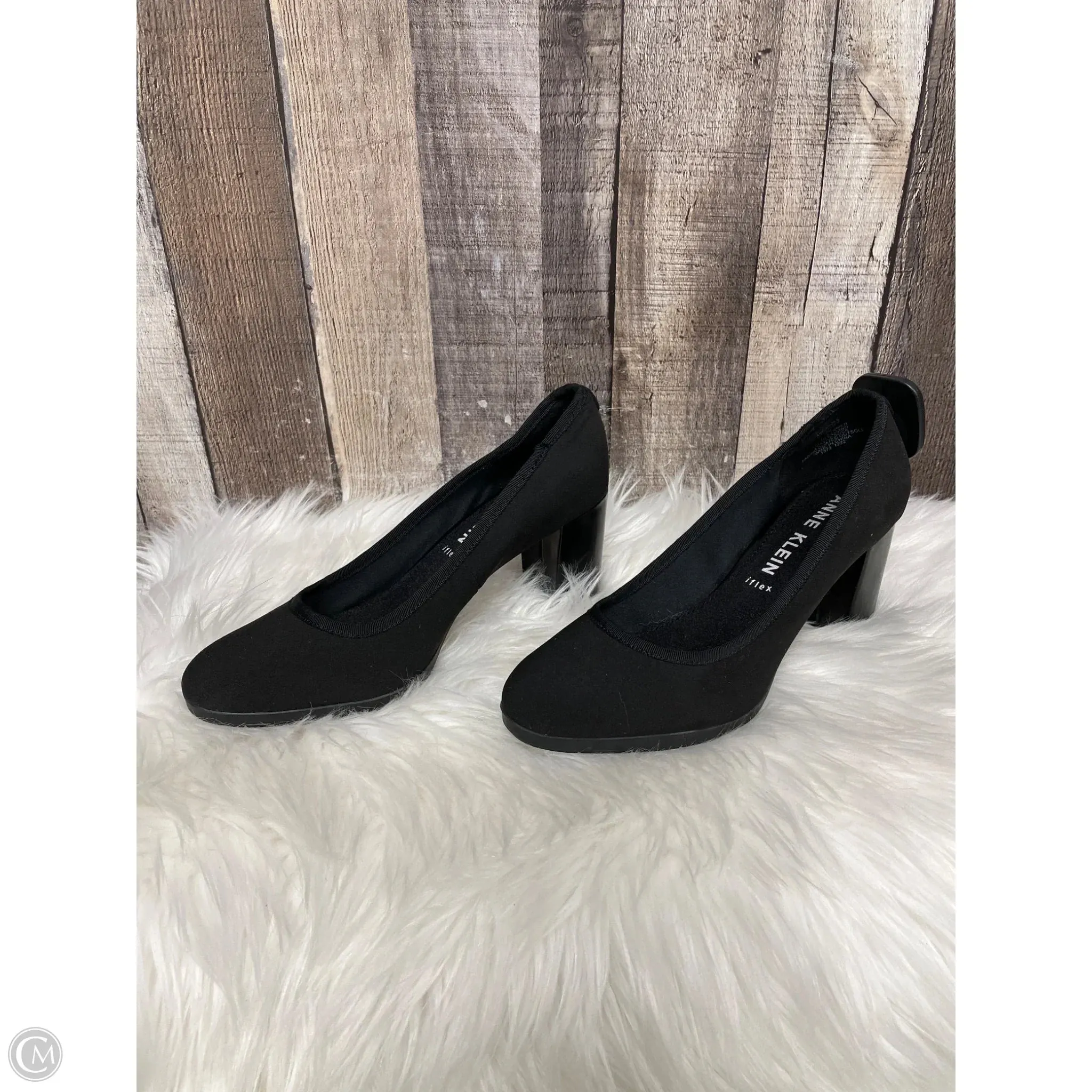 Shoes Heels Block By Anne Klein In Black, Size: 8