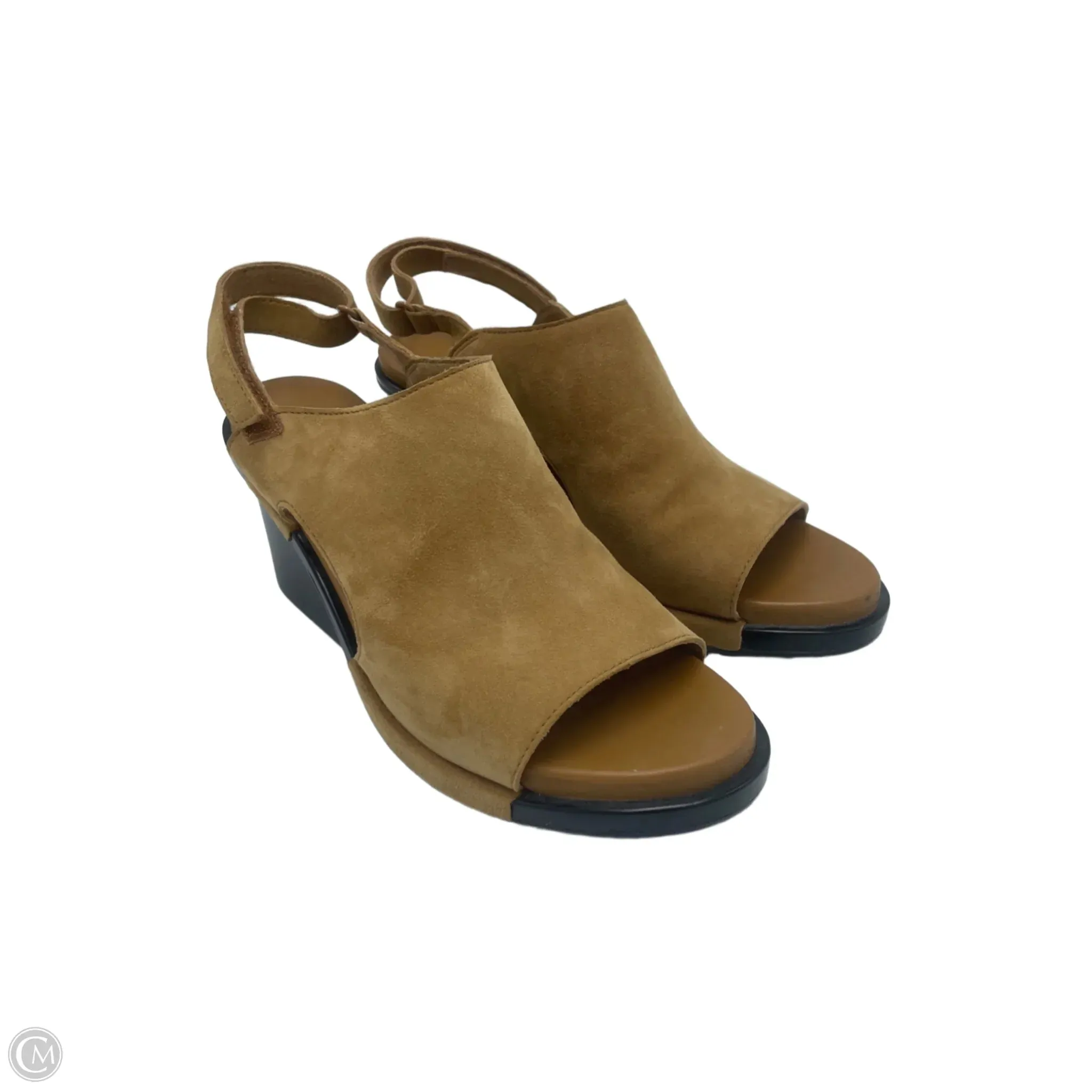Shoes Heels Block By Camper In Brown, Size: 8