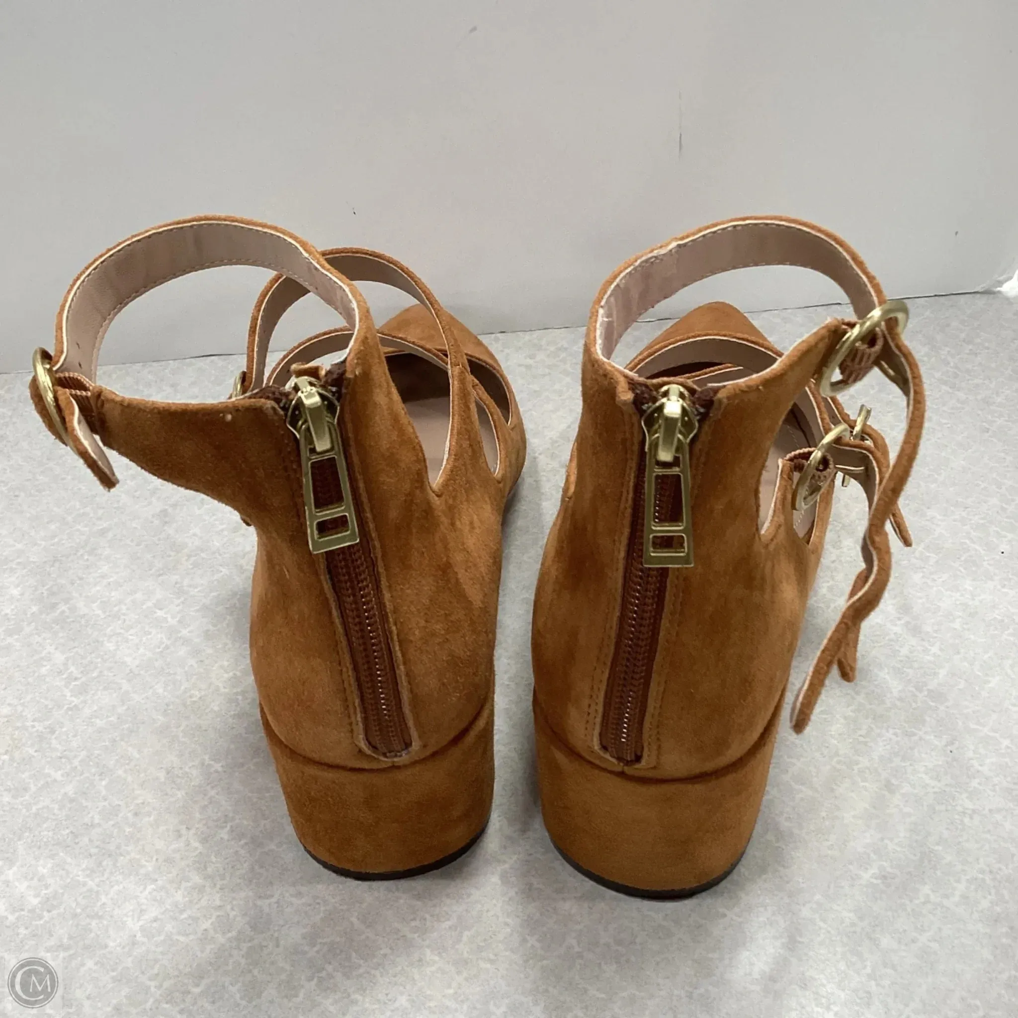 Shoes Heels Block By Charles By Charles David In Brown, Size: 10