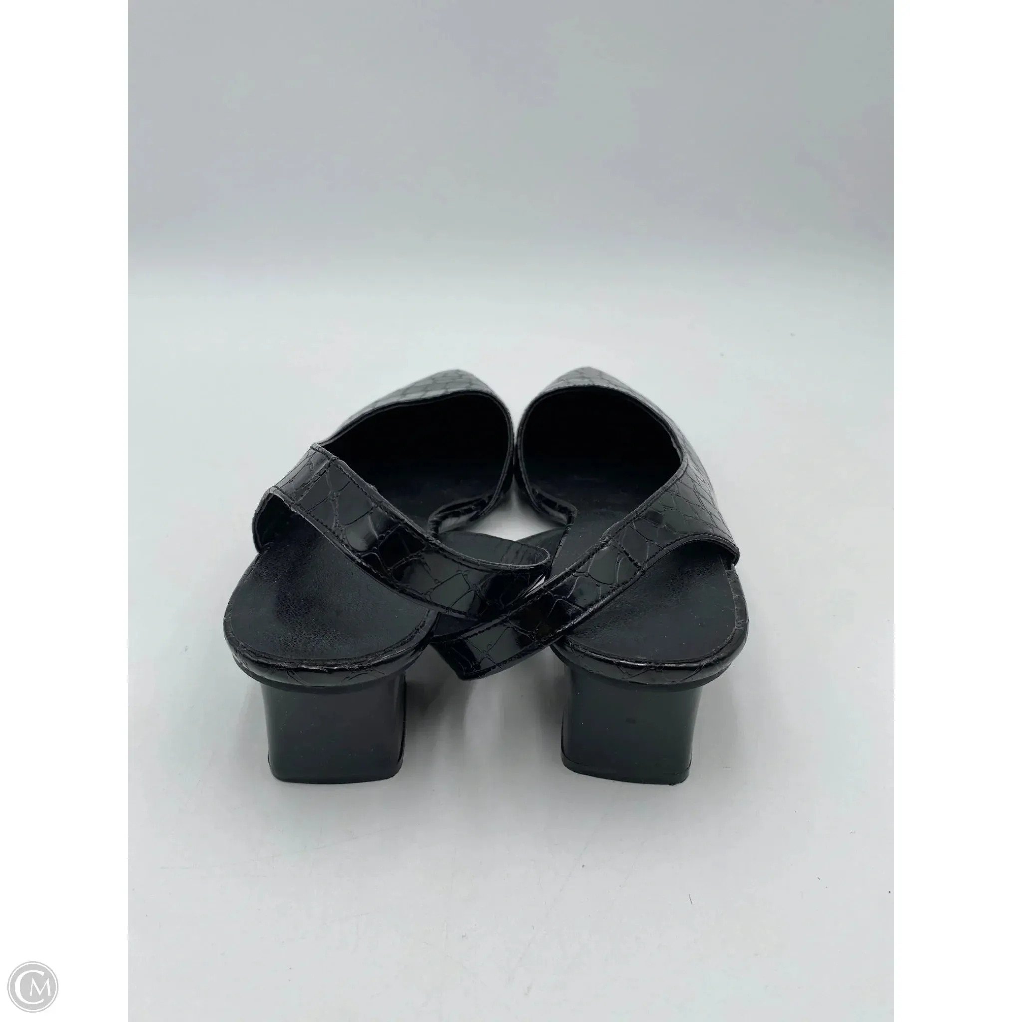 Shoes Heels Block By Clothes Mentor In Black, Size: 11