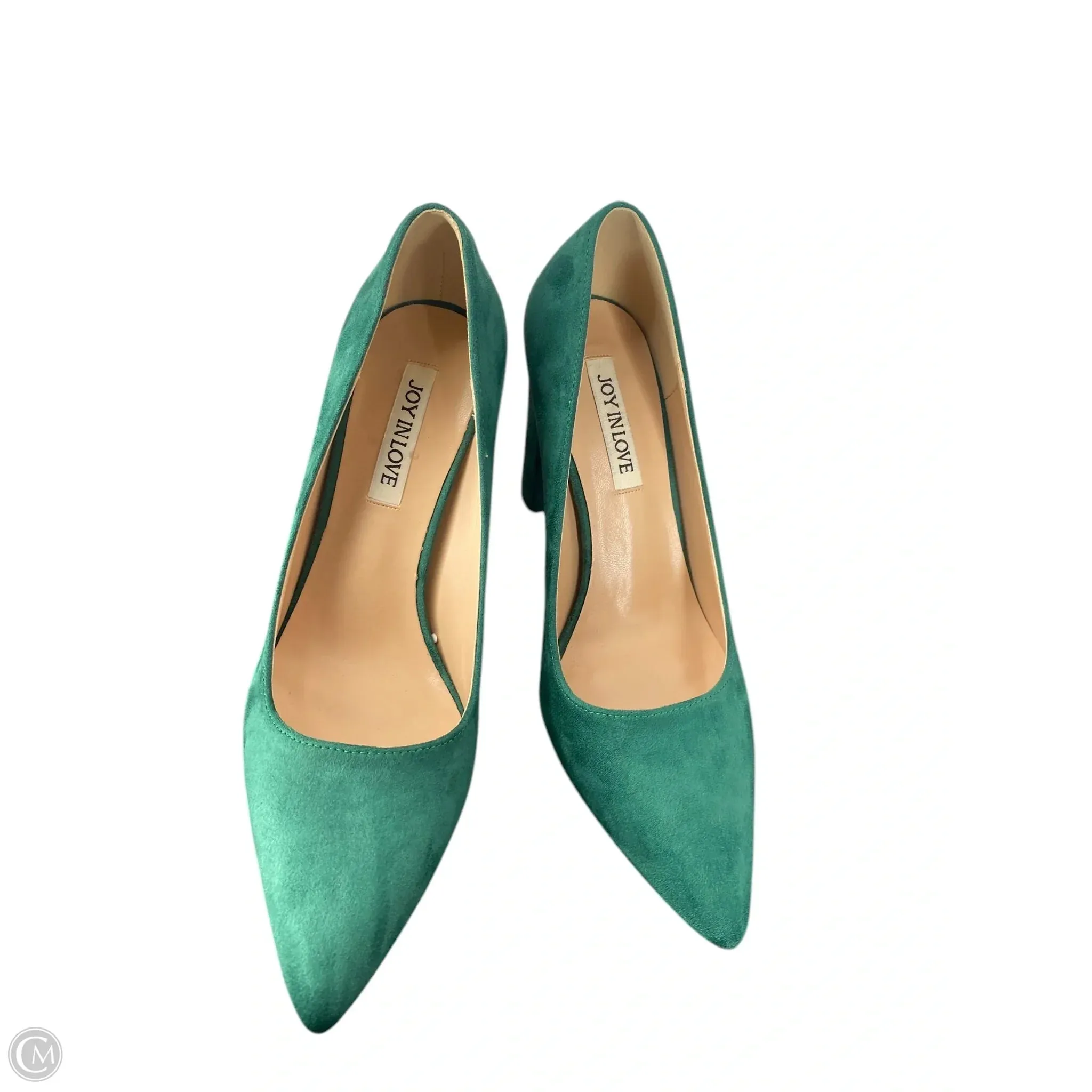 Shoes Heels Block By Cmc In Green, Size: 8