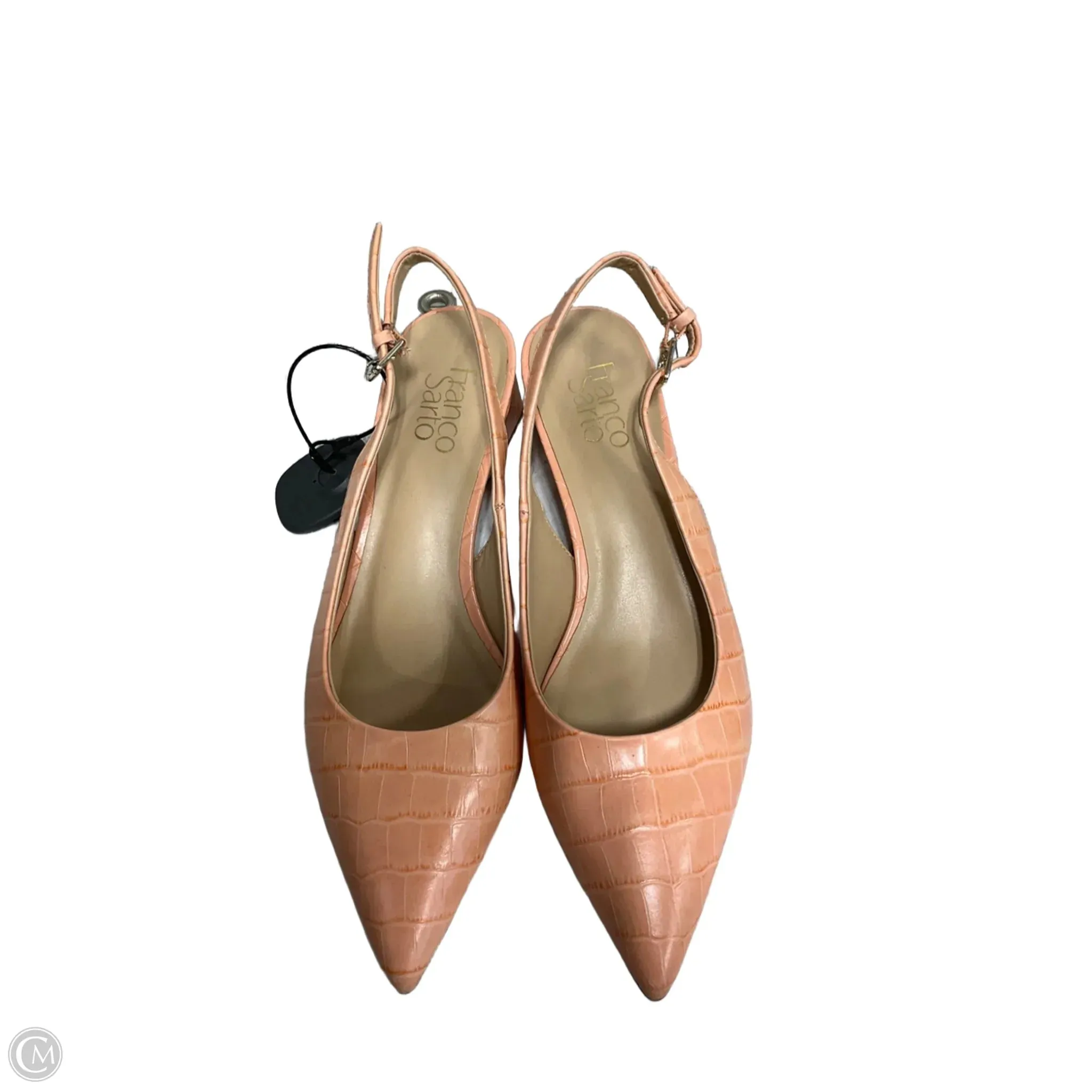 Shoes Heels Block By Franco Sarto In Peach, Size: 8.5