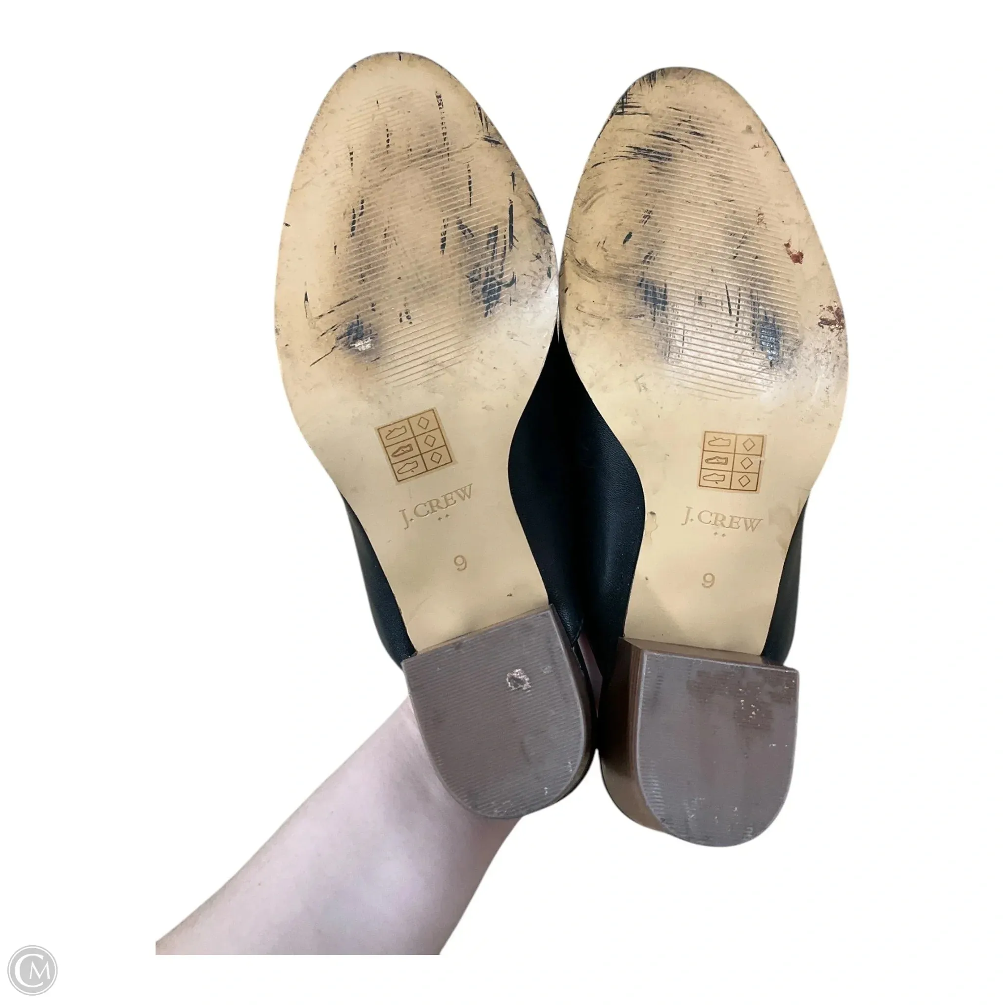 Shoes Heels Block By J. Crew In Black, Size: 9