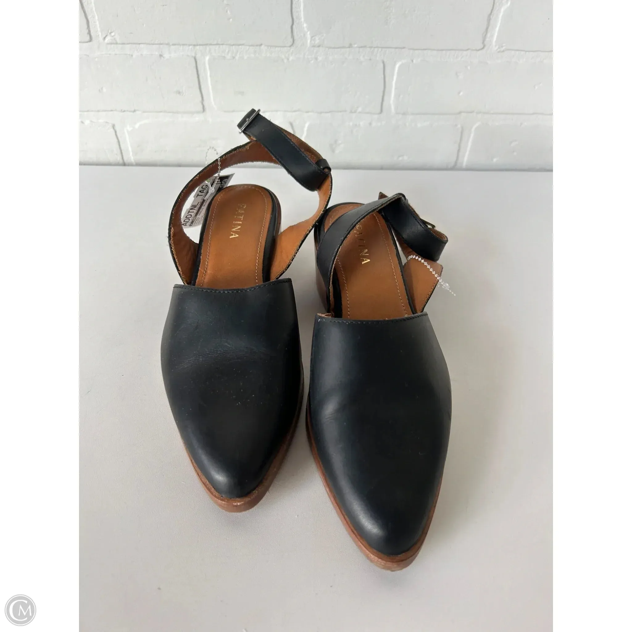 Shoes Heels Block By patina In Black, Size: 8