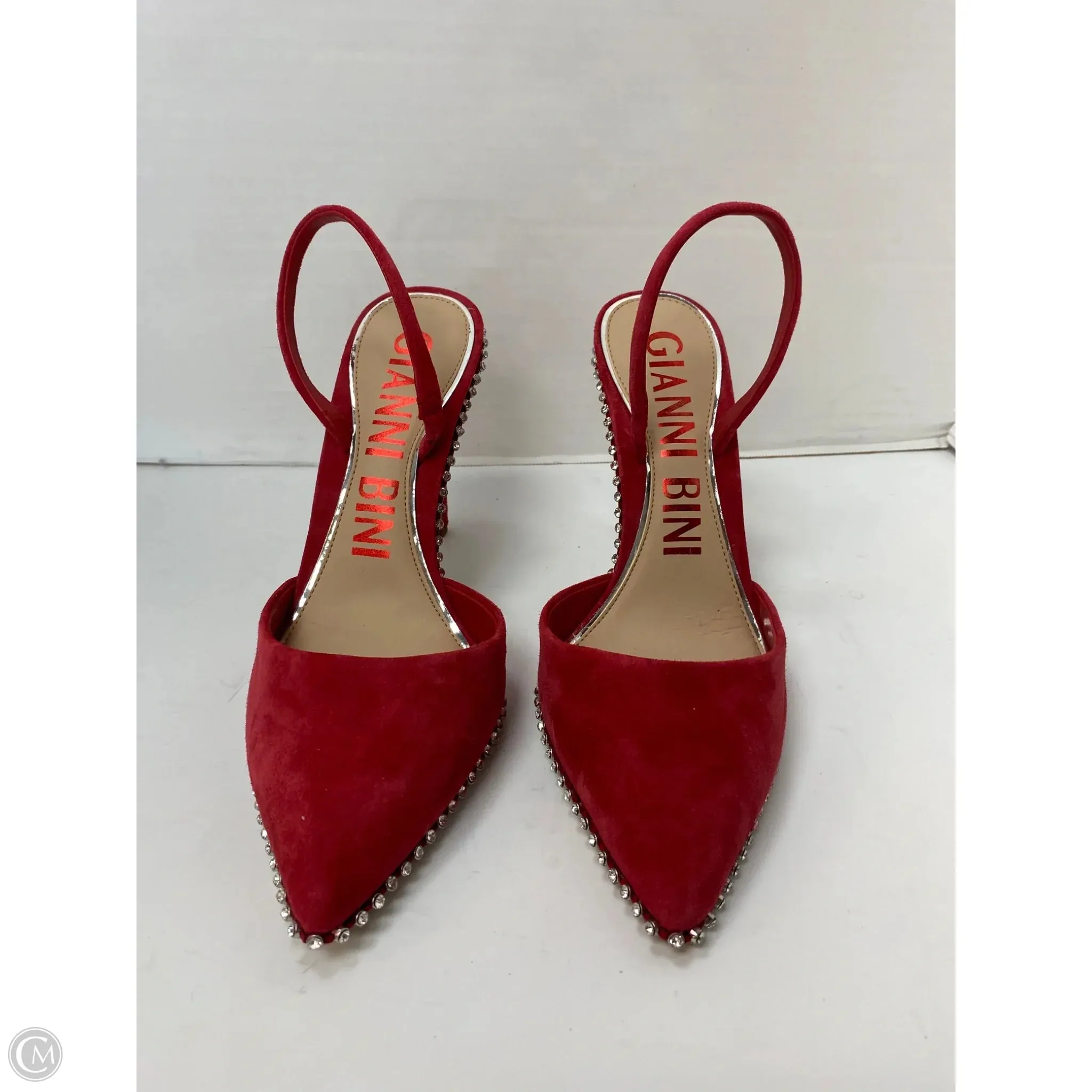 Shoes Heels Stiletto By Gianni Bini In Red, Size: 9.5