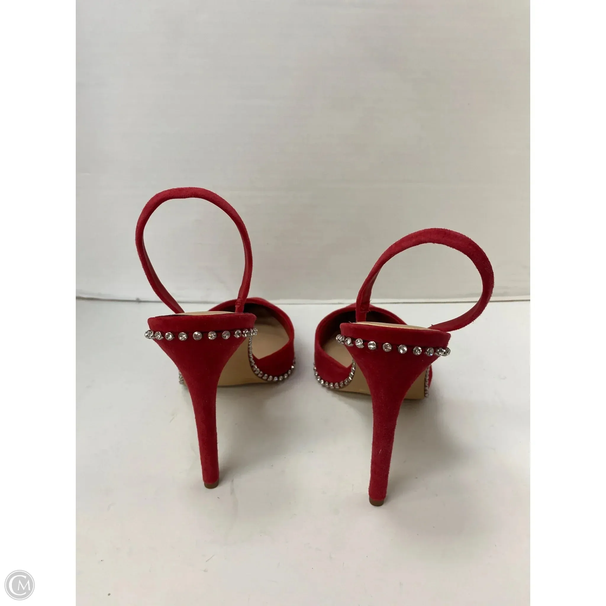 Shoes Heels Stiletto By Gianni Bini In Red, Size: 9.5