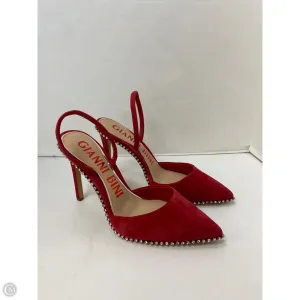 Shoes Heels Stiletto By Gianni Bini In Red, Size: 9.5
