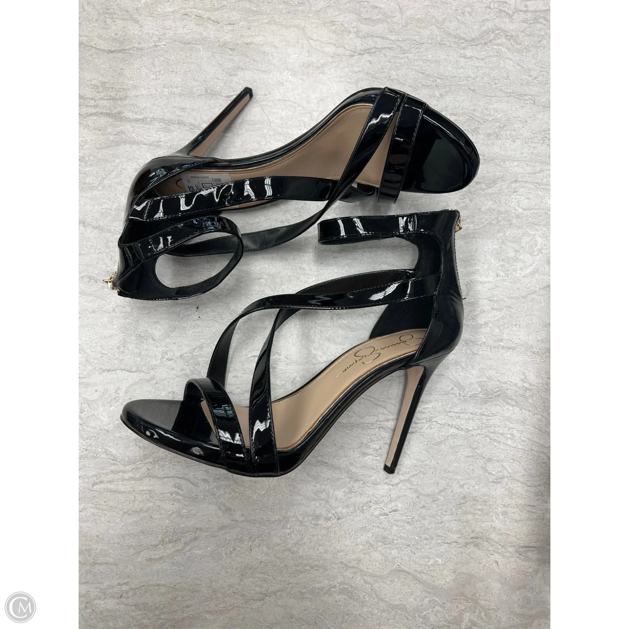 Shoes Heels Stiletto By Jessica Simpson In Black, Size: 10