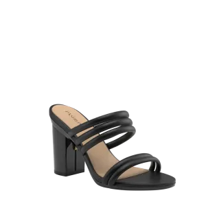 The Slide - Coal Vegan Leather Rope 4 Block - FINAL SALE